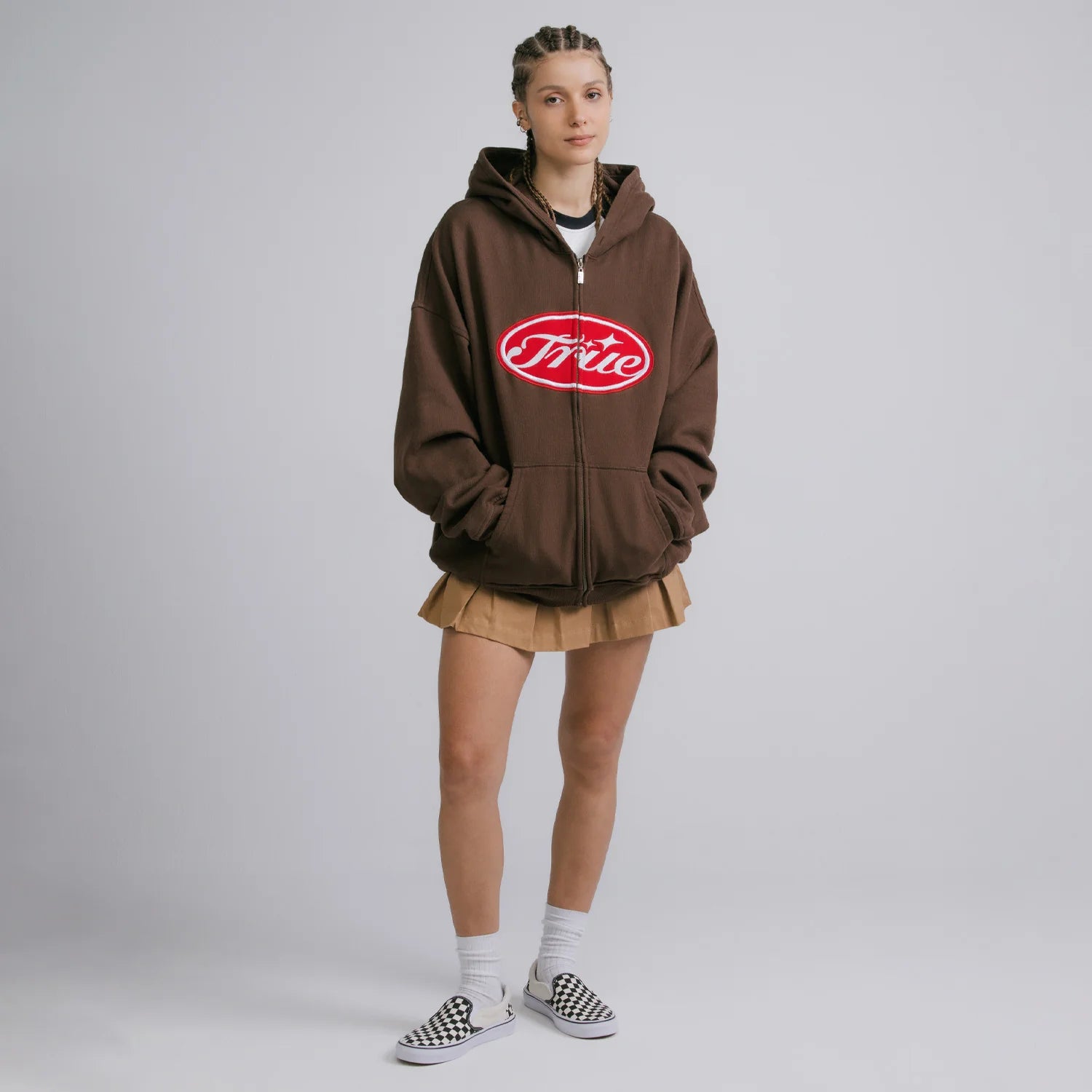 Hoodie True Stamp Zipper Unisex