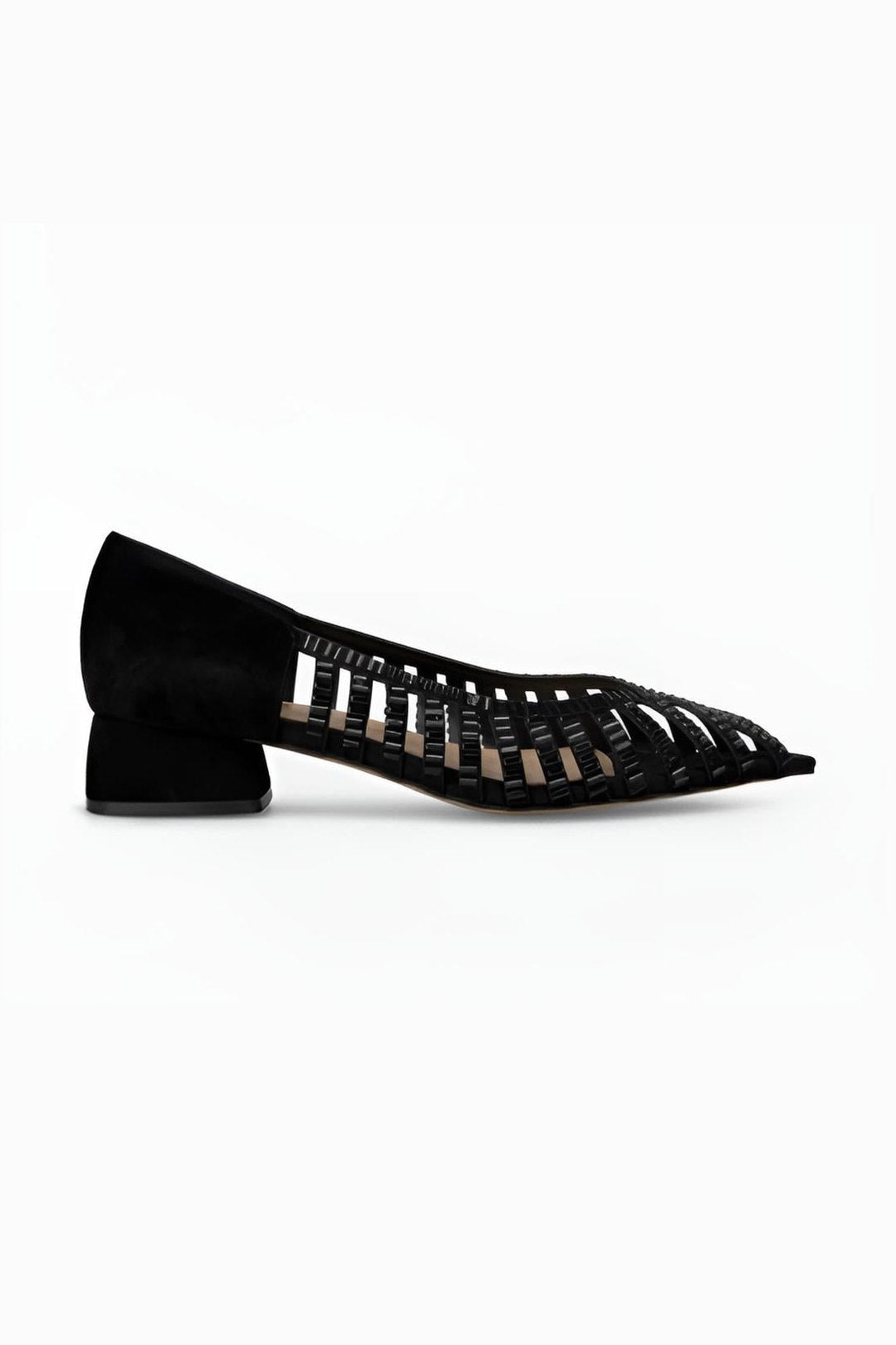 Zapato Plano Efecto Espejo TACONES Malva CO