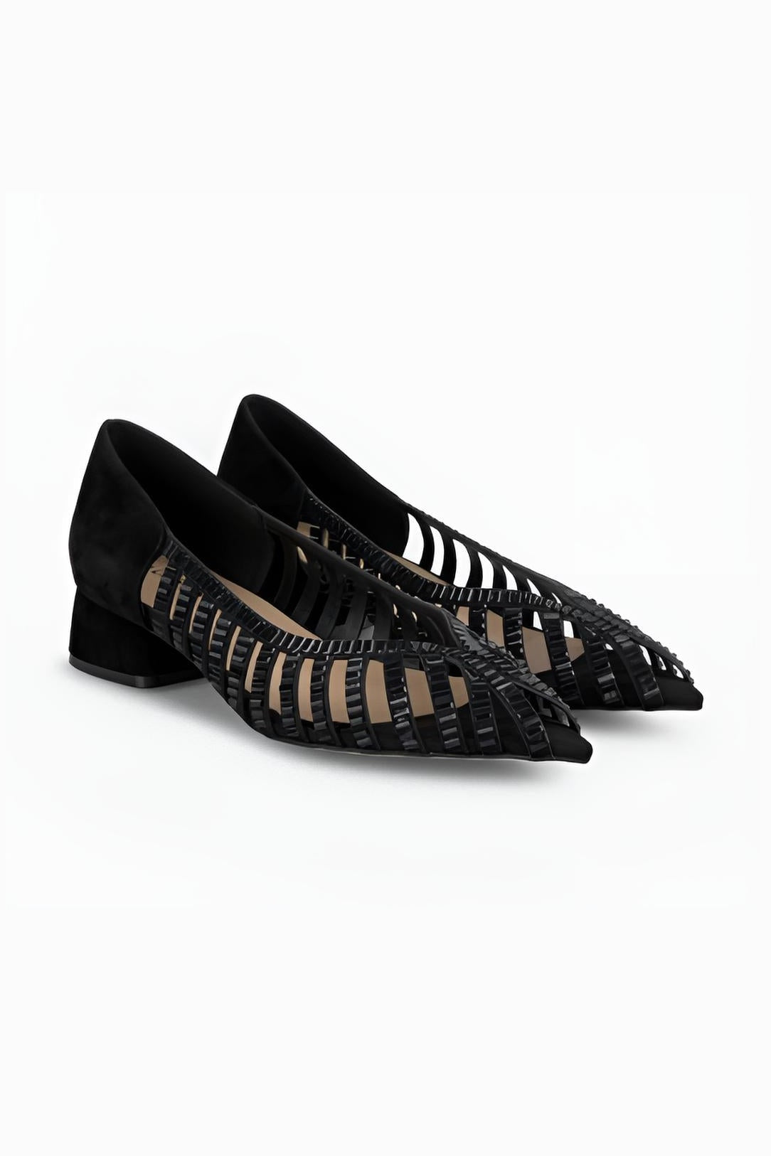 Zapato Plano Efecto Espejo TACONES Malva CO