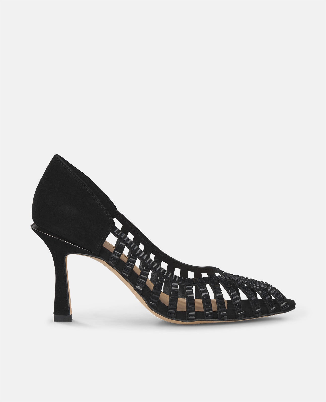 Zapato Tacón Efecto Espejo