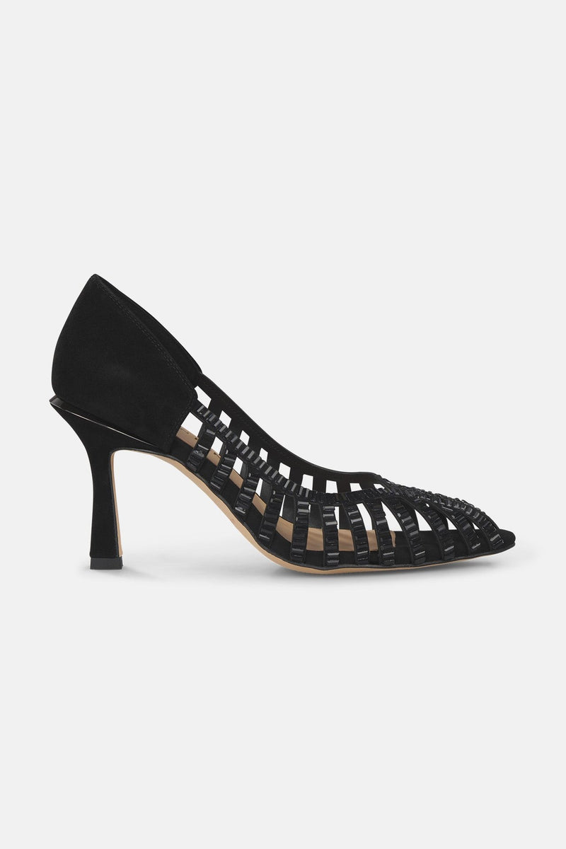 Zapato Tacón Efecto Espejo