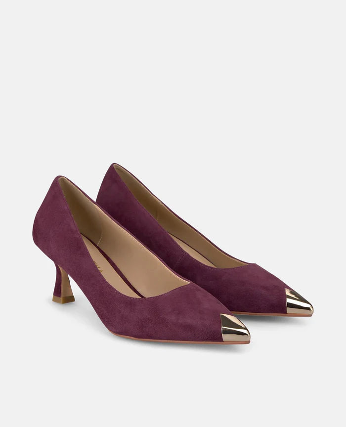 Zapato Puntera Metalizada