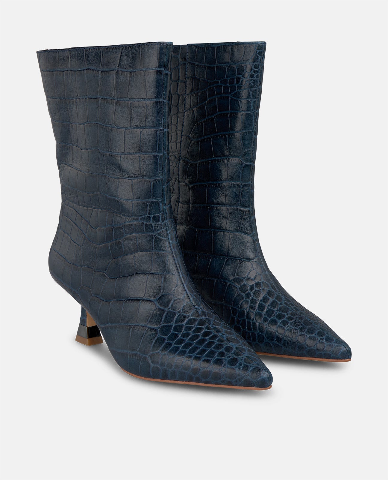 Botín Tacón Metalizado