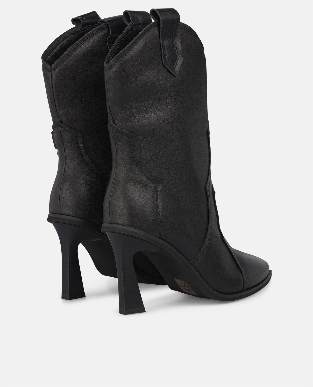 Botín Bordado Tacón