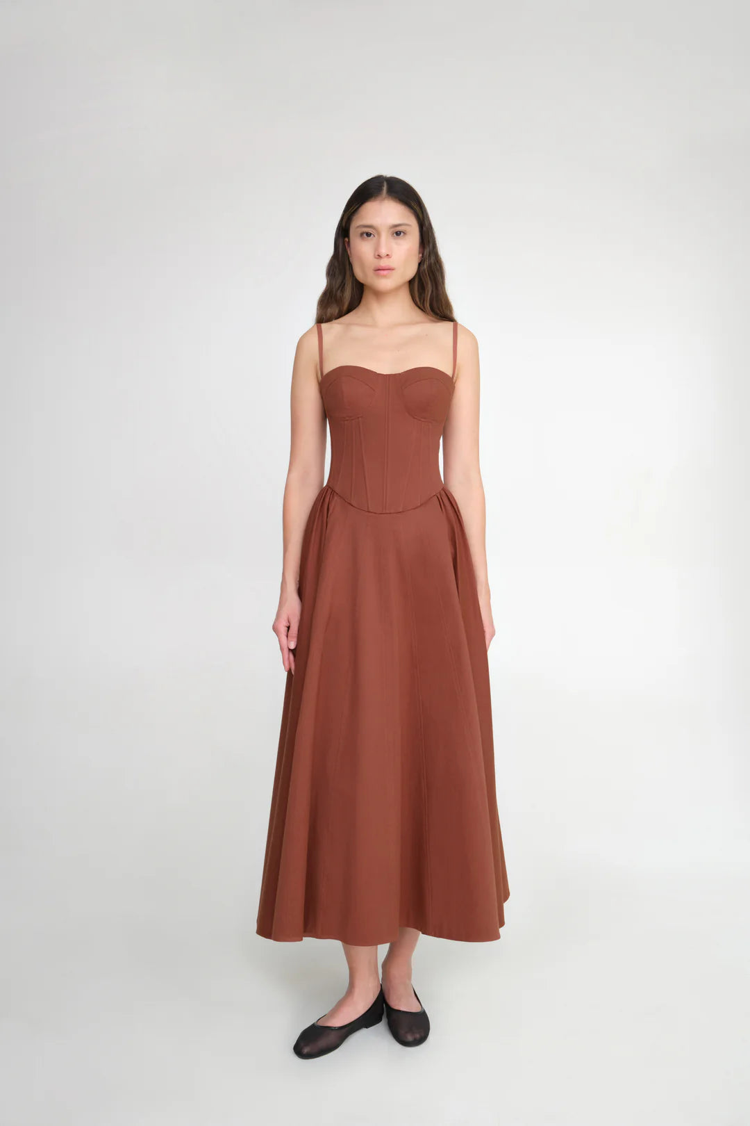 Midi Vestido Rastro