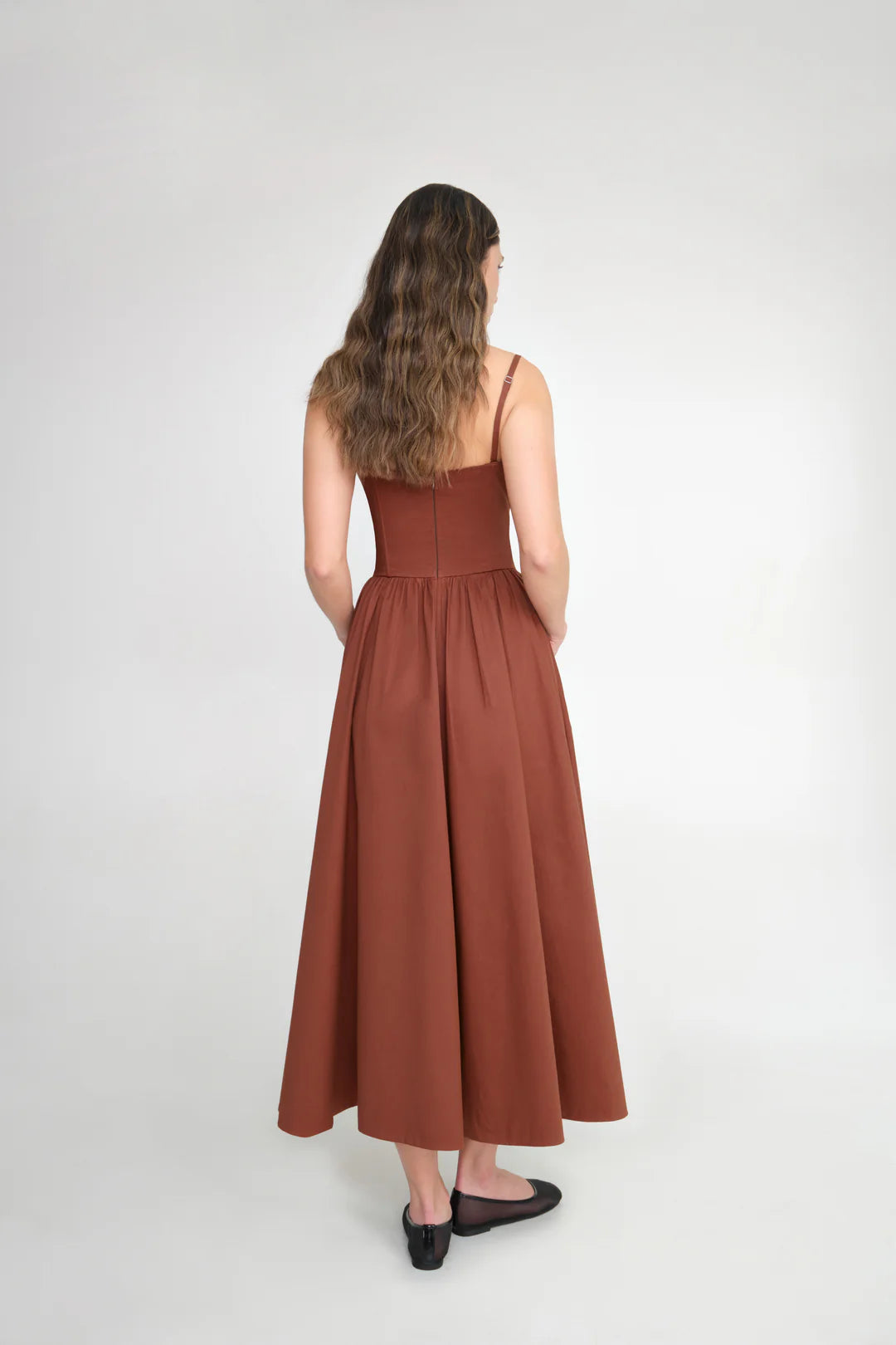 Midi Vestido Rastro