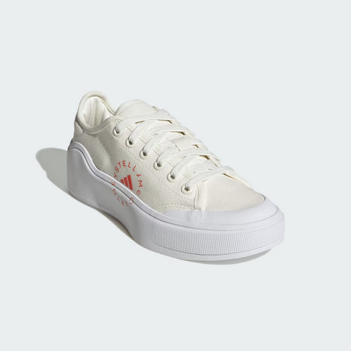 Tenis Court Cotton Whiteorange