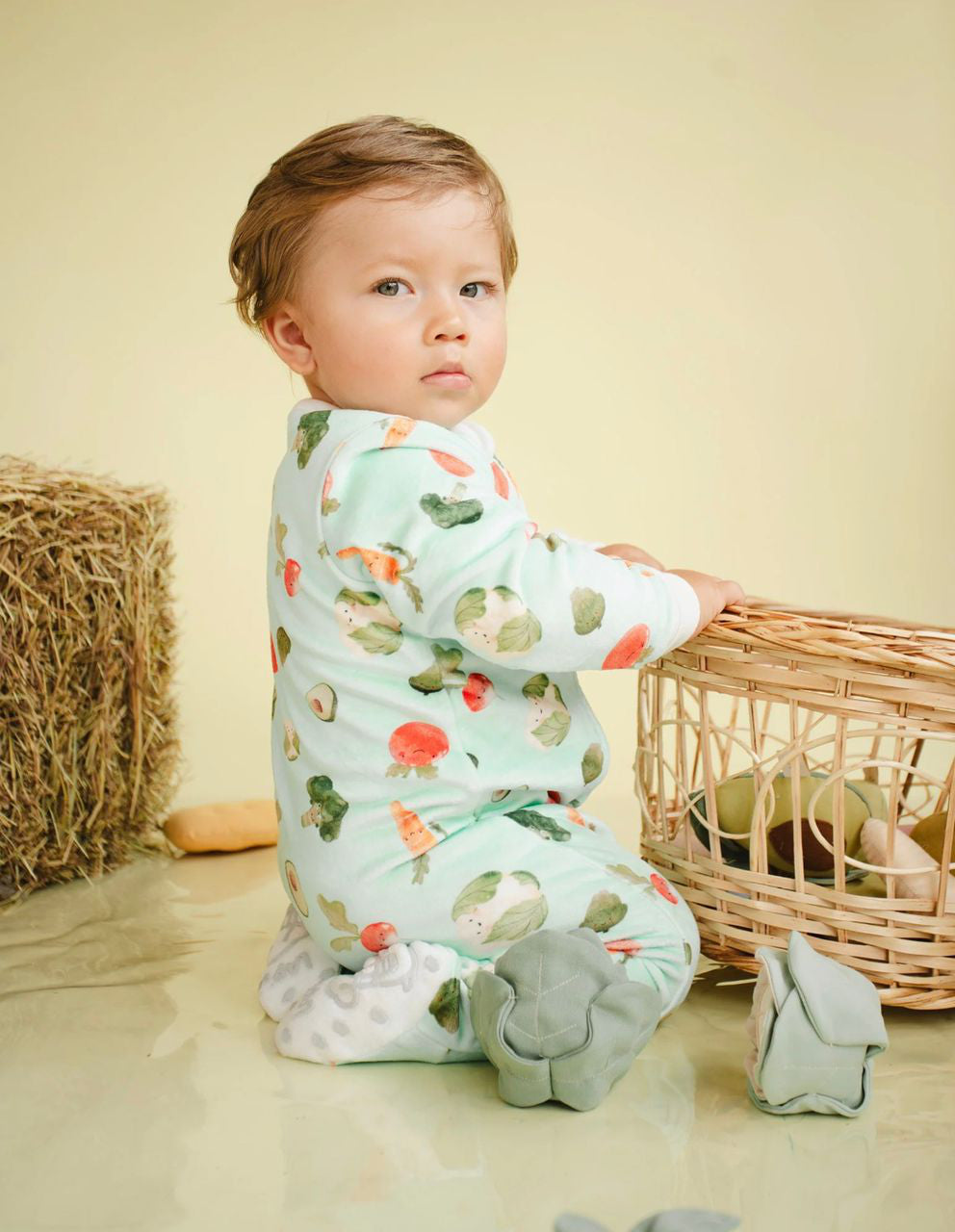 Pijama Enteriza Termica Festa Veggie Blue