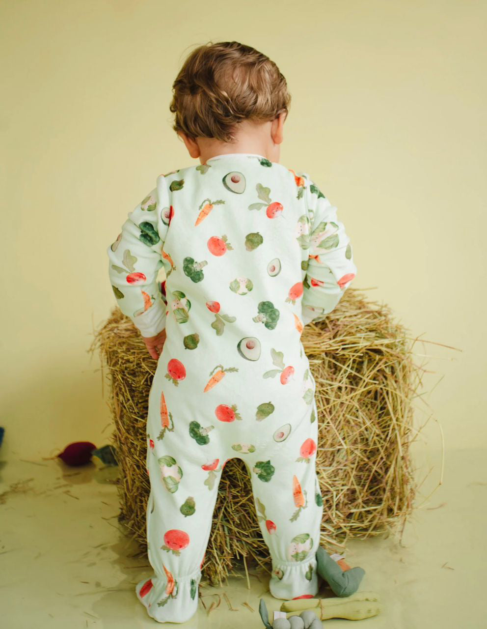 Pijama Enteriza Termica Festa Veggie Green