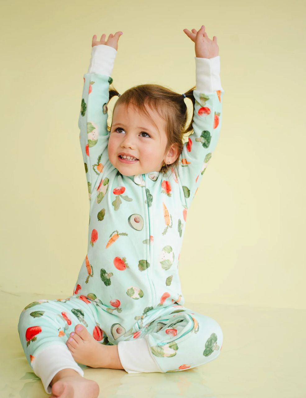 Sleeper Romper Termica Festa Veggie Green