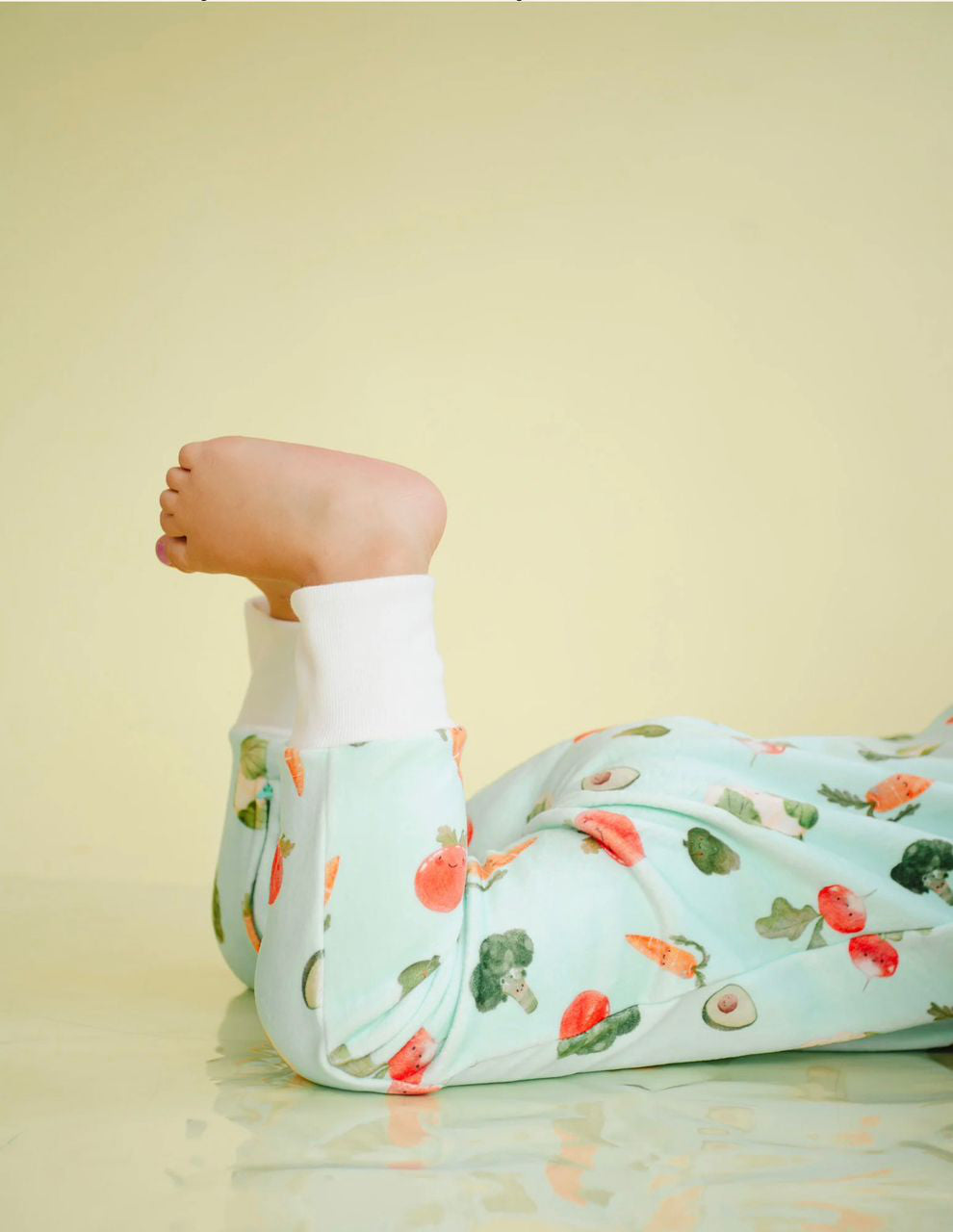 Sleeper Romper Termica Festa Veggie Green