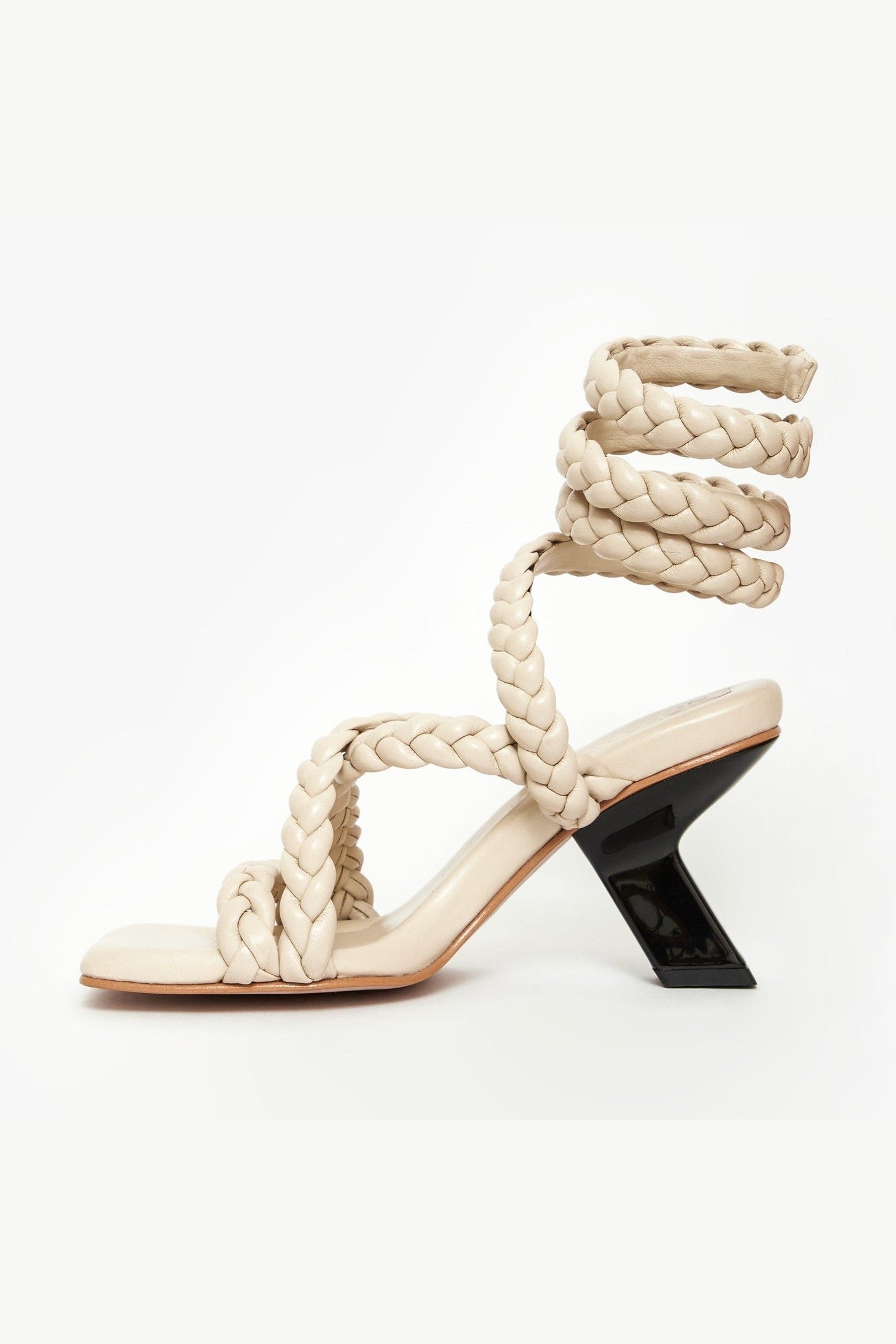 Sandalia Itza Trenza NORA LOZZA SANDALIAS Malva CO
