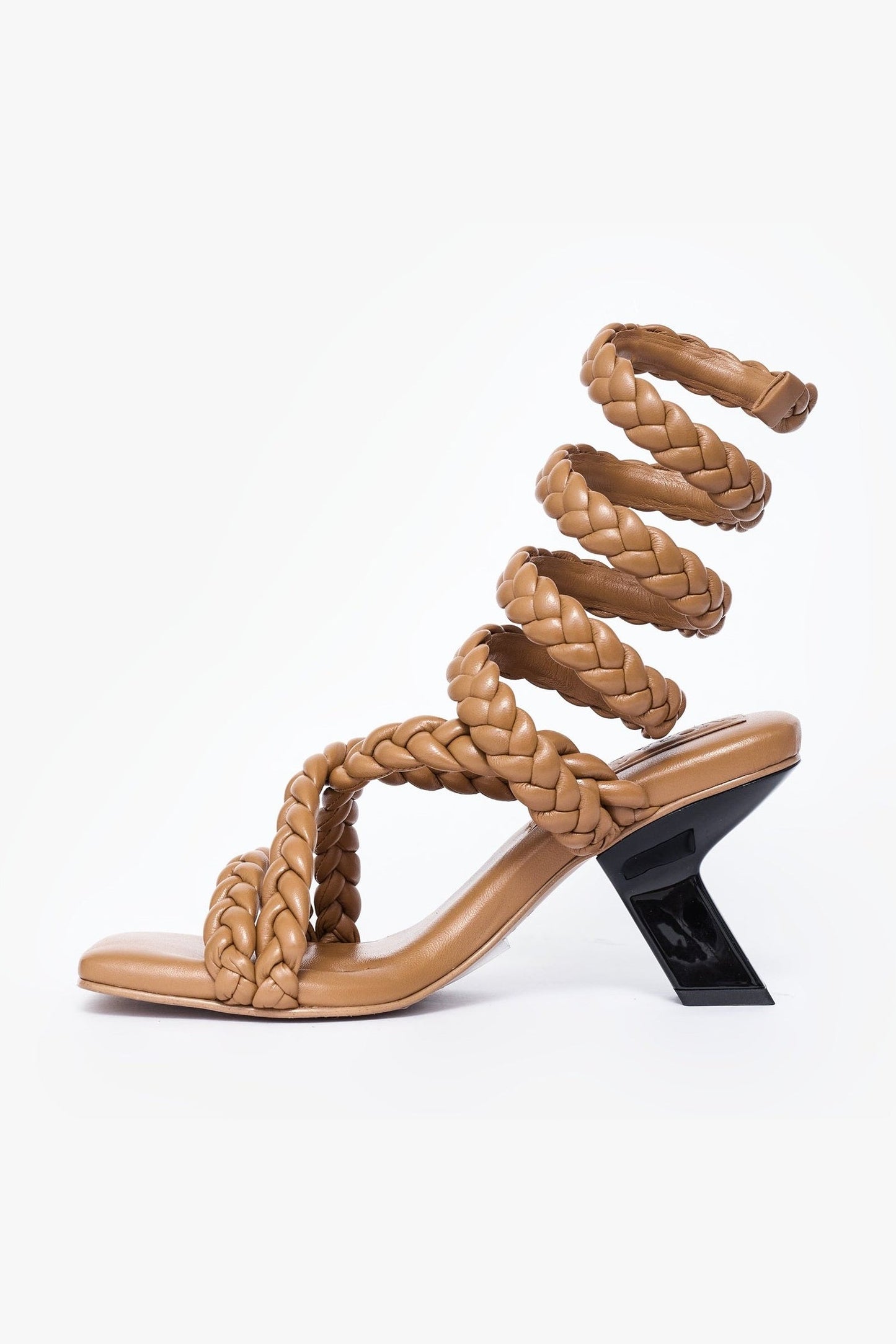 Sandalia Itza Trenza NORA LOZZA SANDALIAS Malva CO