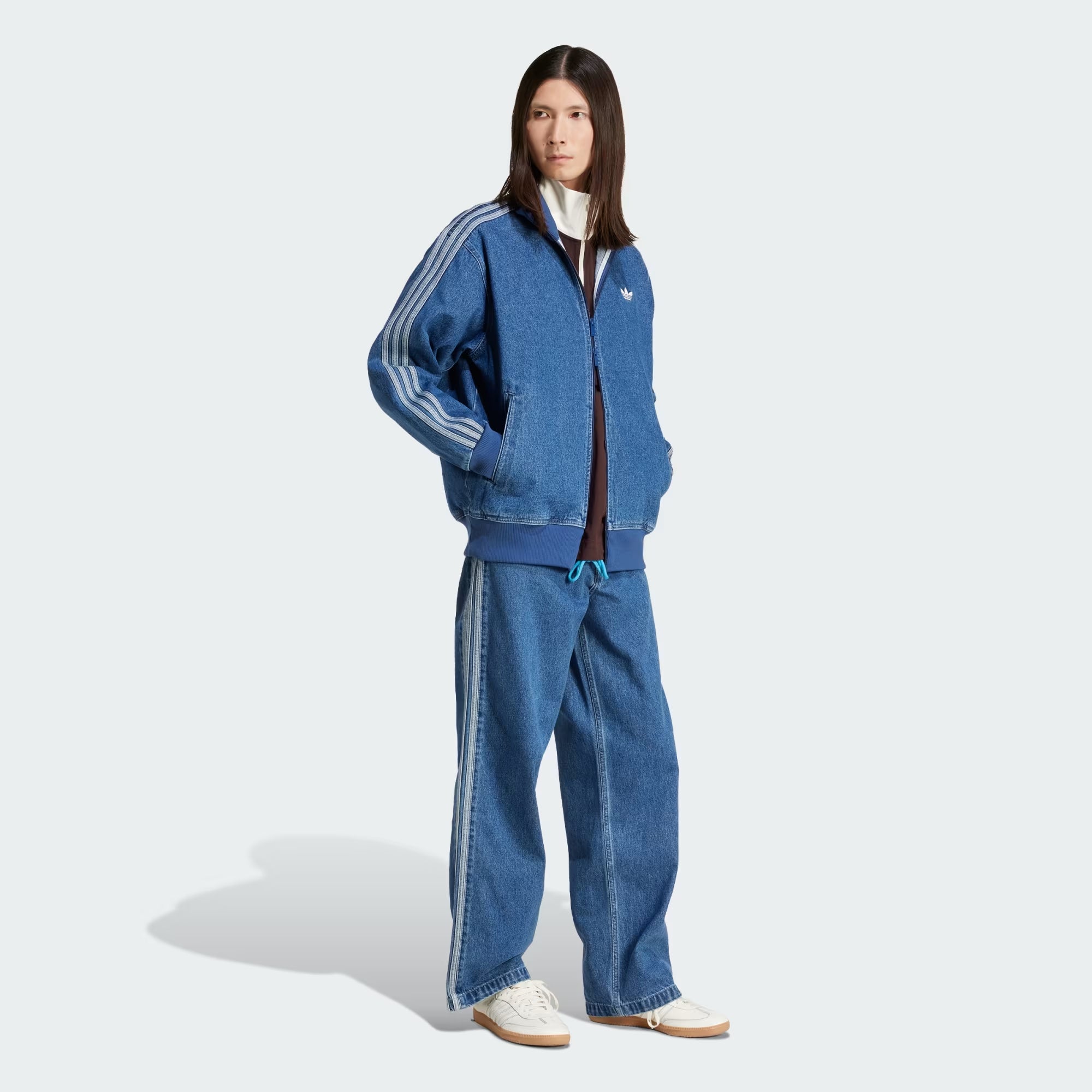 Pantalón Firebird Adicolor Denim JEANS & DENIM Malva CO