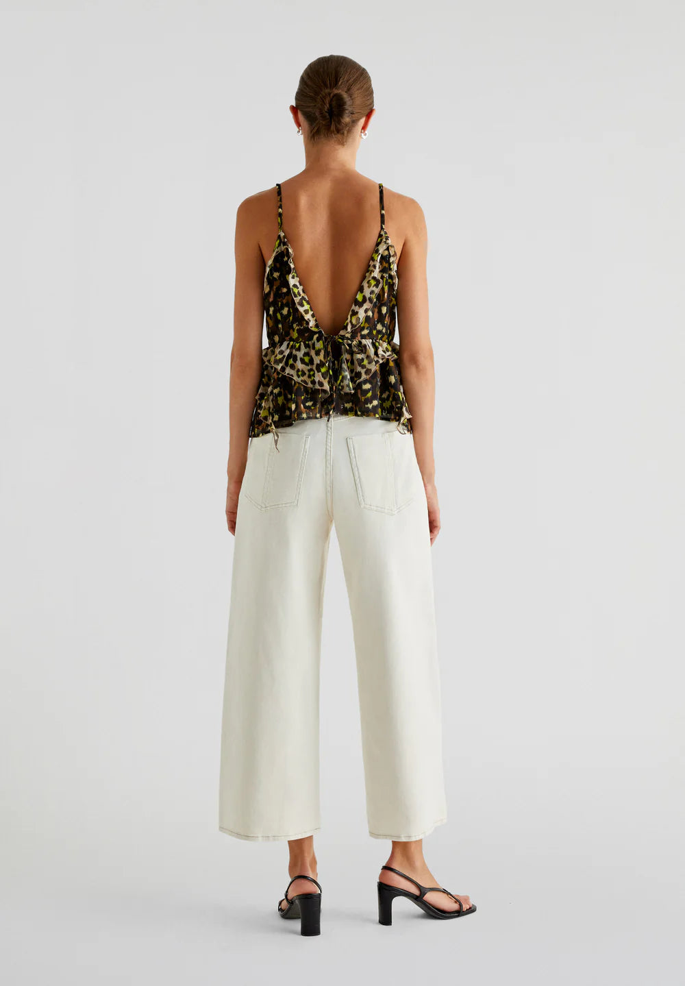 Pantalon Denim Culotte