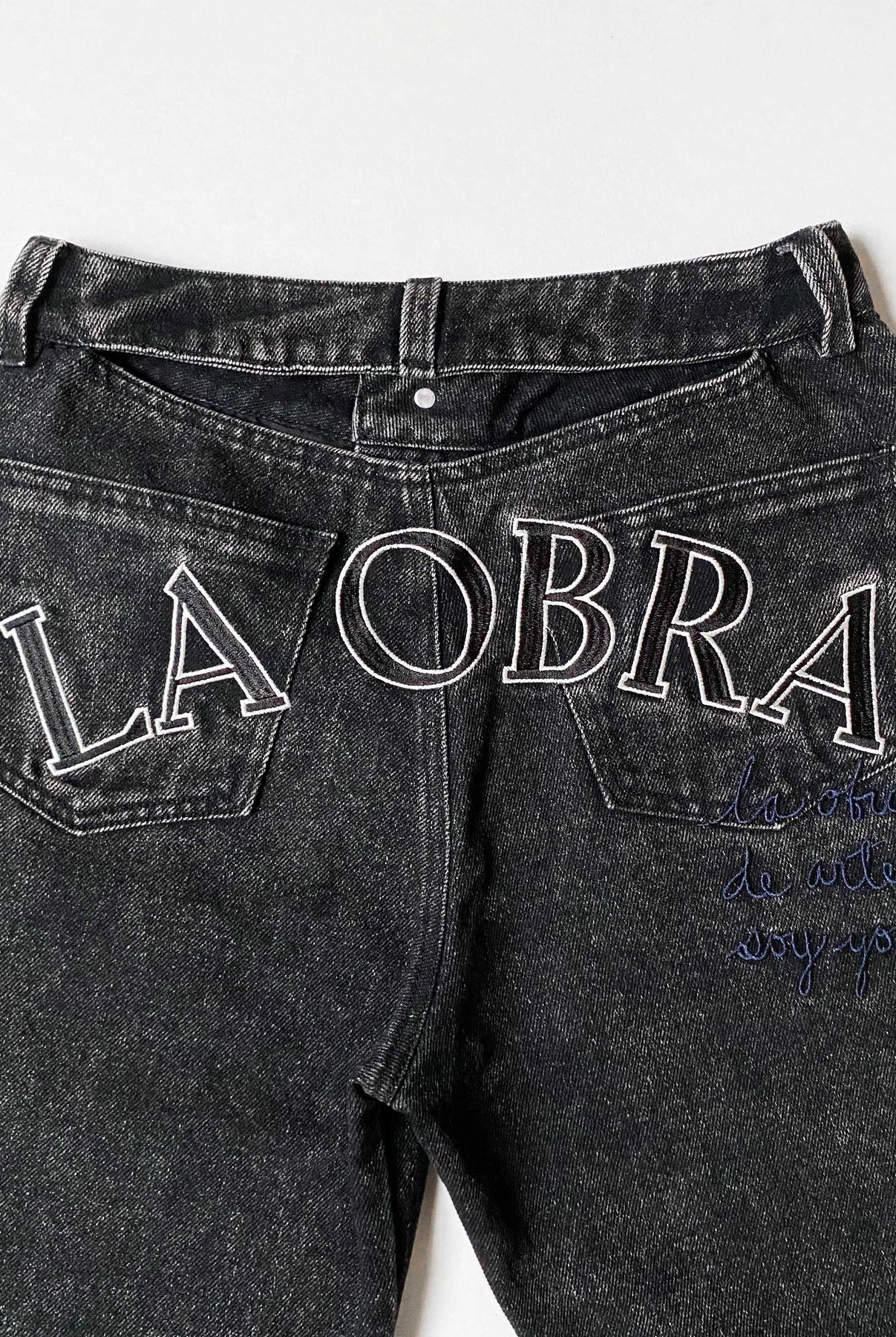 Jeans Dubuffet Negro