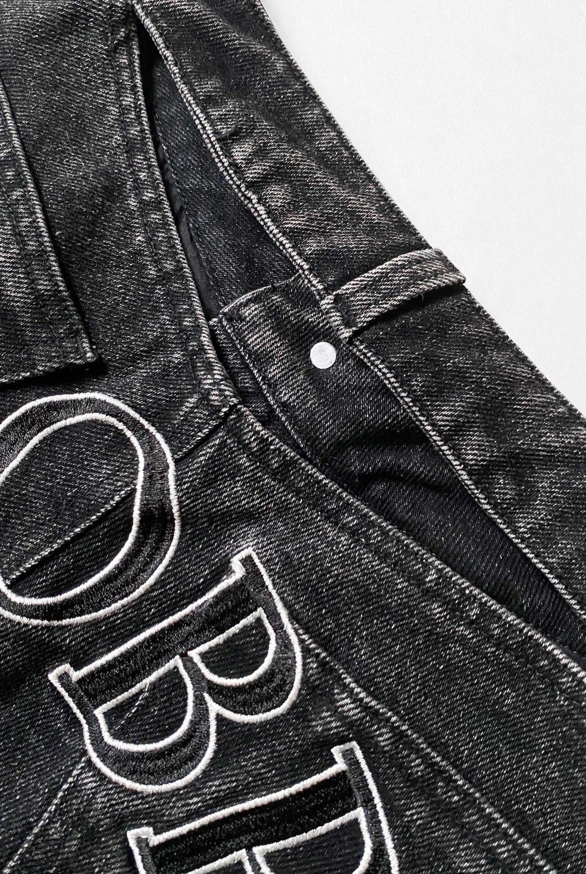 Jeans Dubuffet Negro LA OBRA DE ARTE SOY YO JEANS & DENIM Malva CO