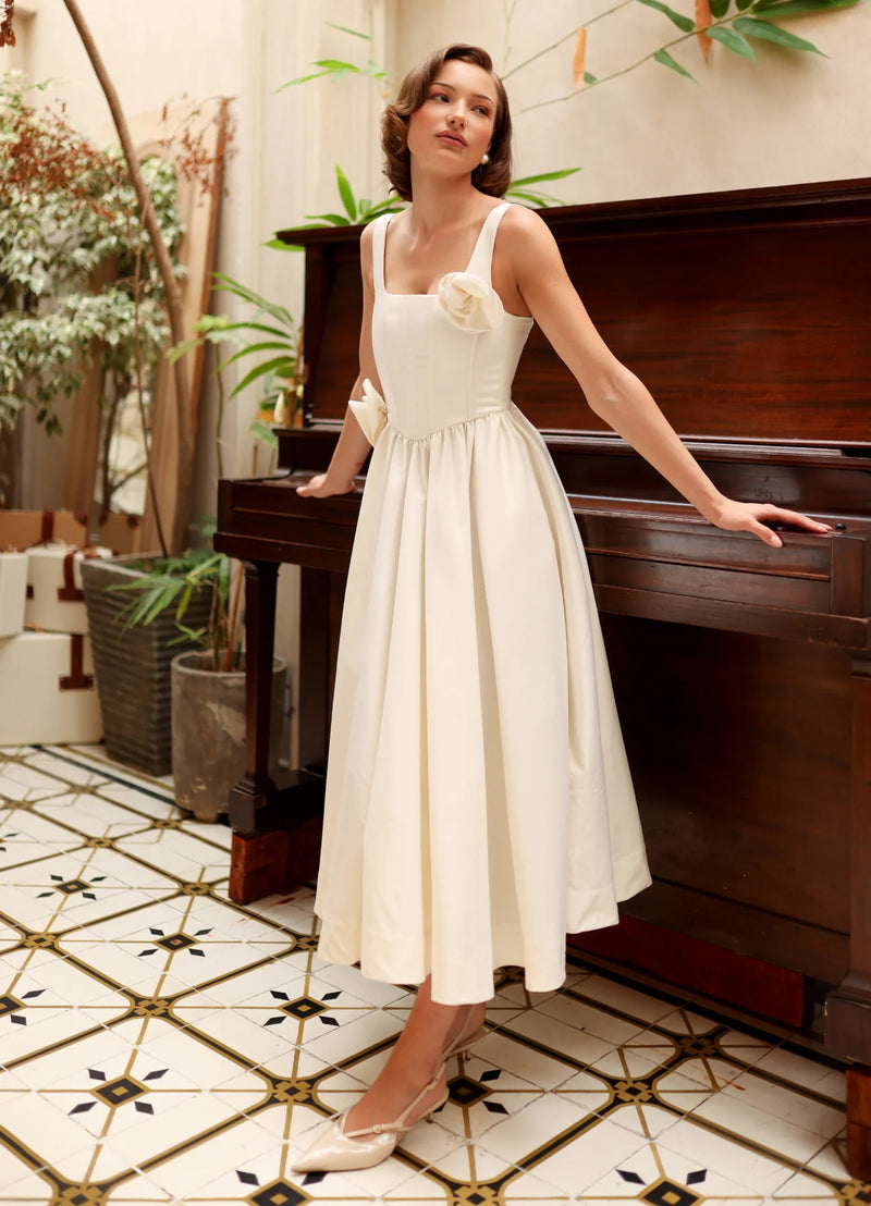 Midi Vestido Jeanie
