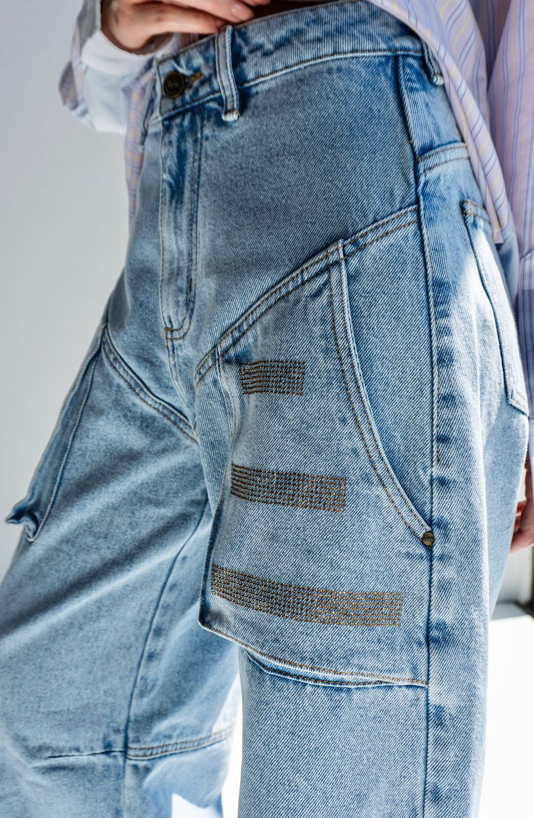 Jean No Pictures Blue