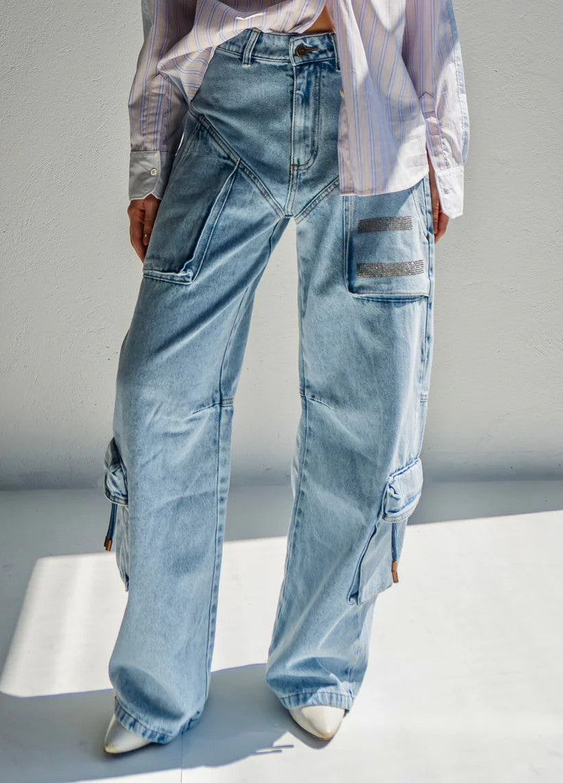 Jean No Pictures Blue