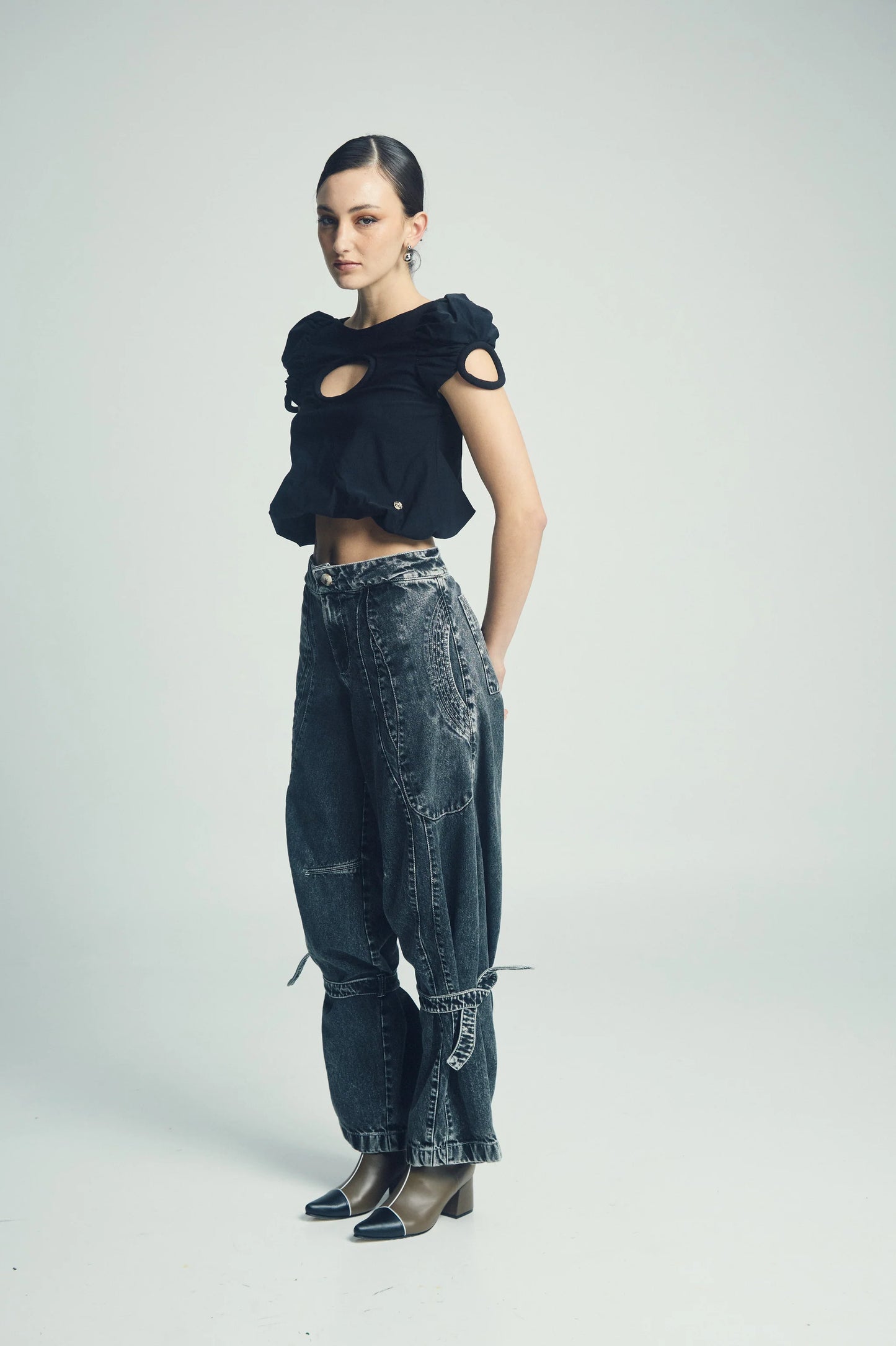 Vaqueros Piton ZIERRA LEONA JEANS Malva CO
