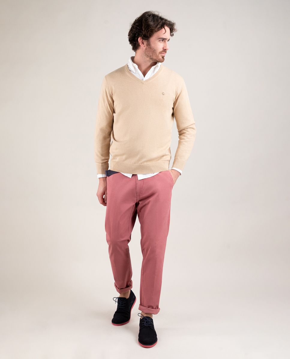 Jersey Cuello Pico Coderas