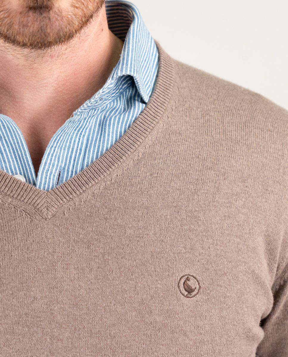 Jersey Cuello Pico Coderas