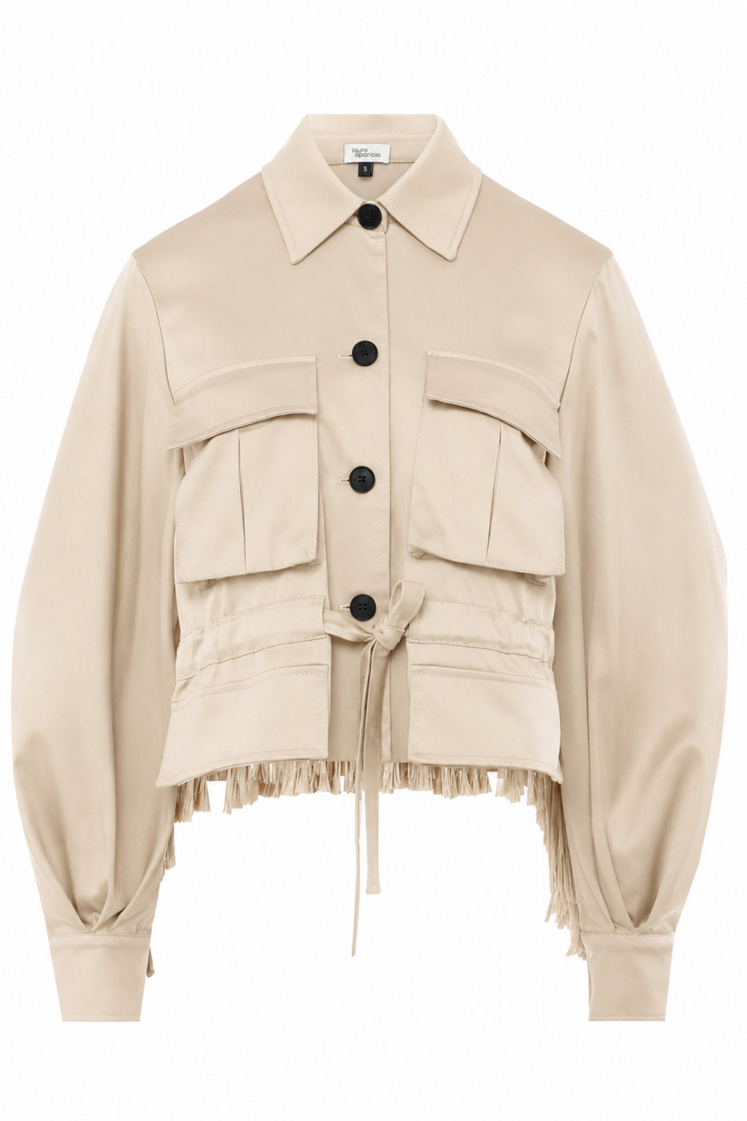 Chaqueta Macrame Sahariana