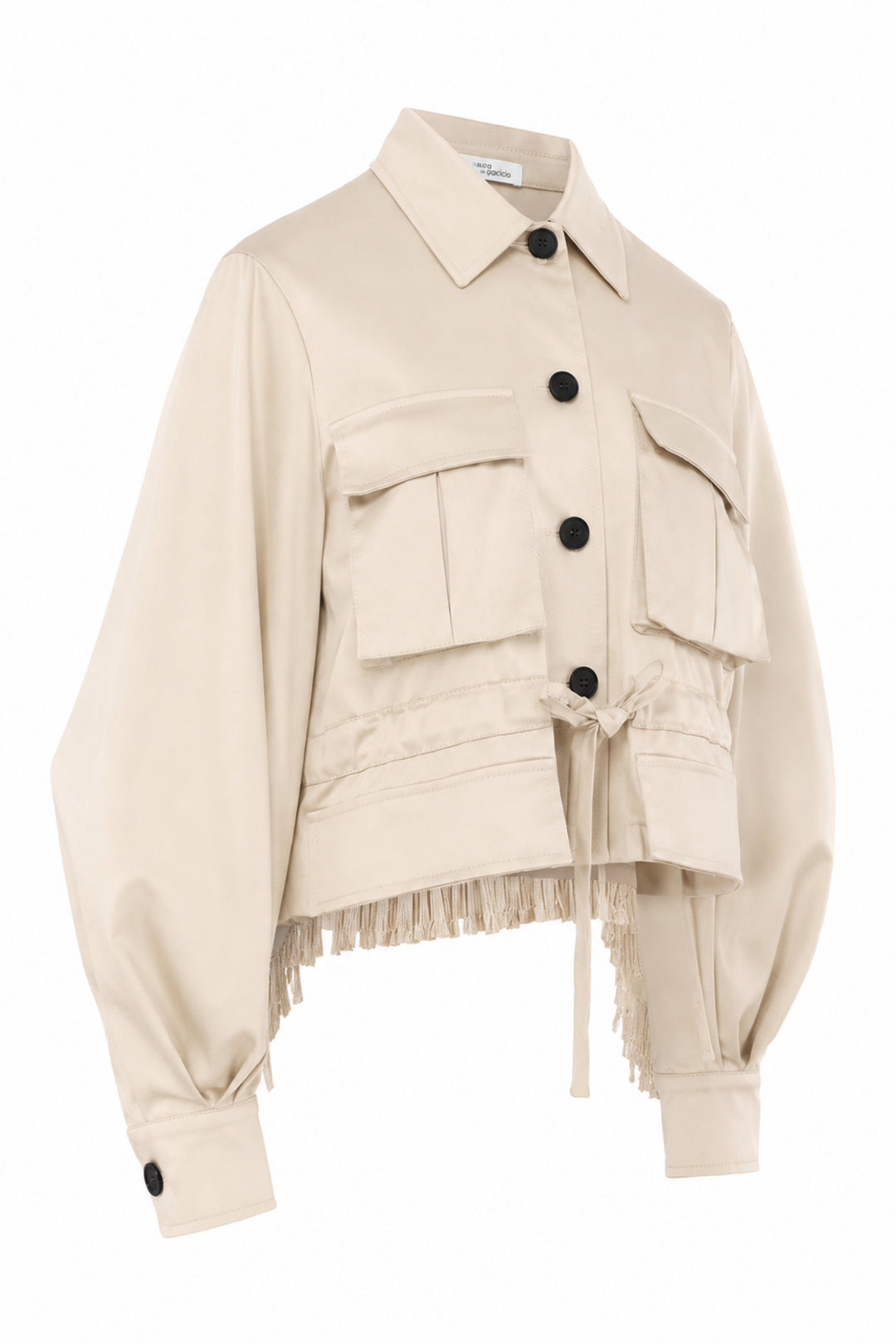 Chaqueta Macrame Sahariana