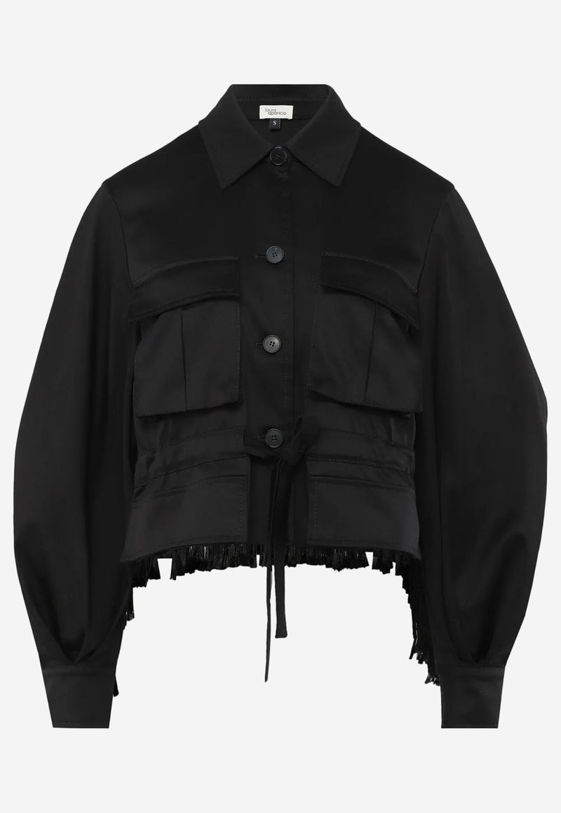 Chaqueta Macrame Sahariana