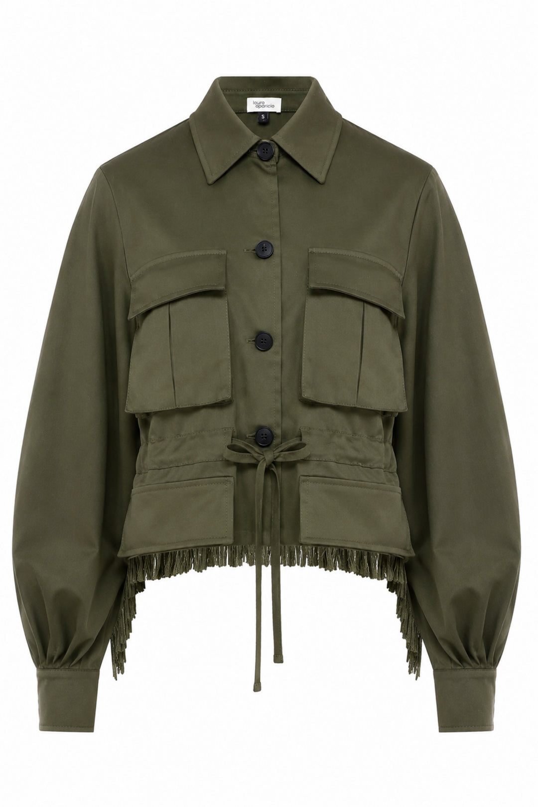 Chaqueta Macrame Sahariana