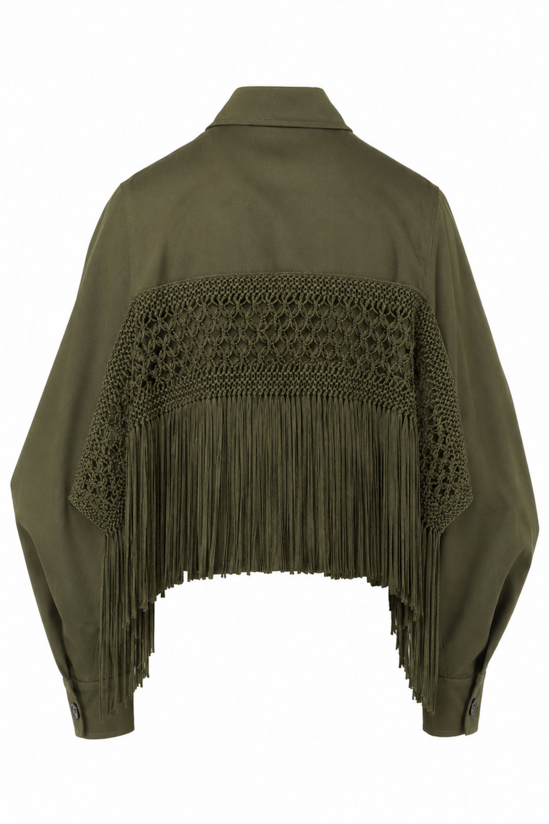 Chaqueta Macrame Sahariana