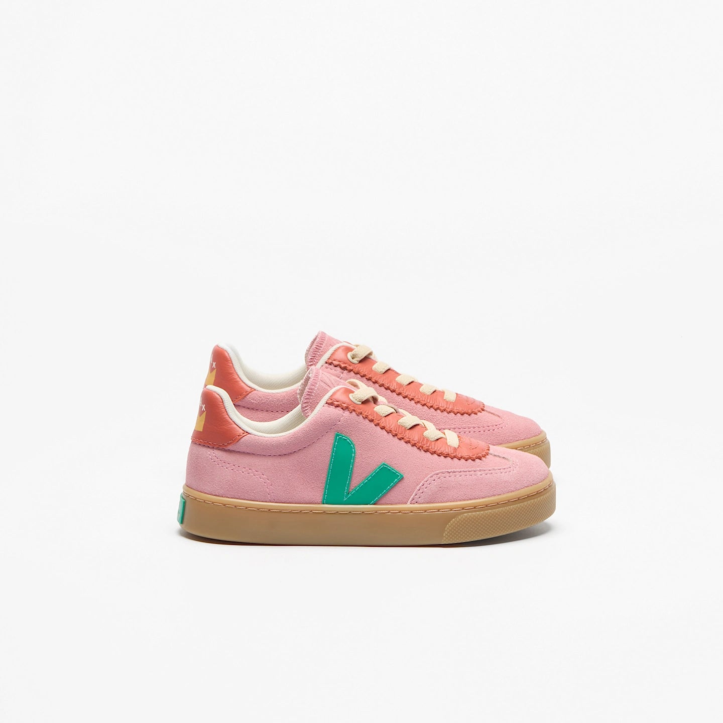 Tenis Veja Kids Volley Elastic Laces Veja X Jelly Mallow Suede Mary