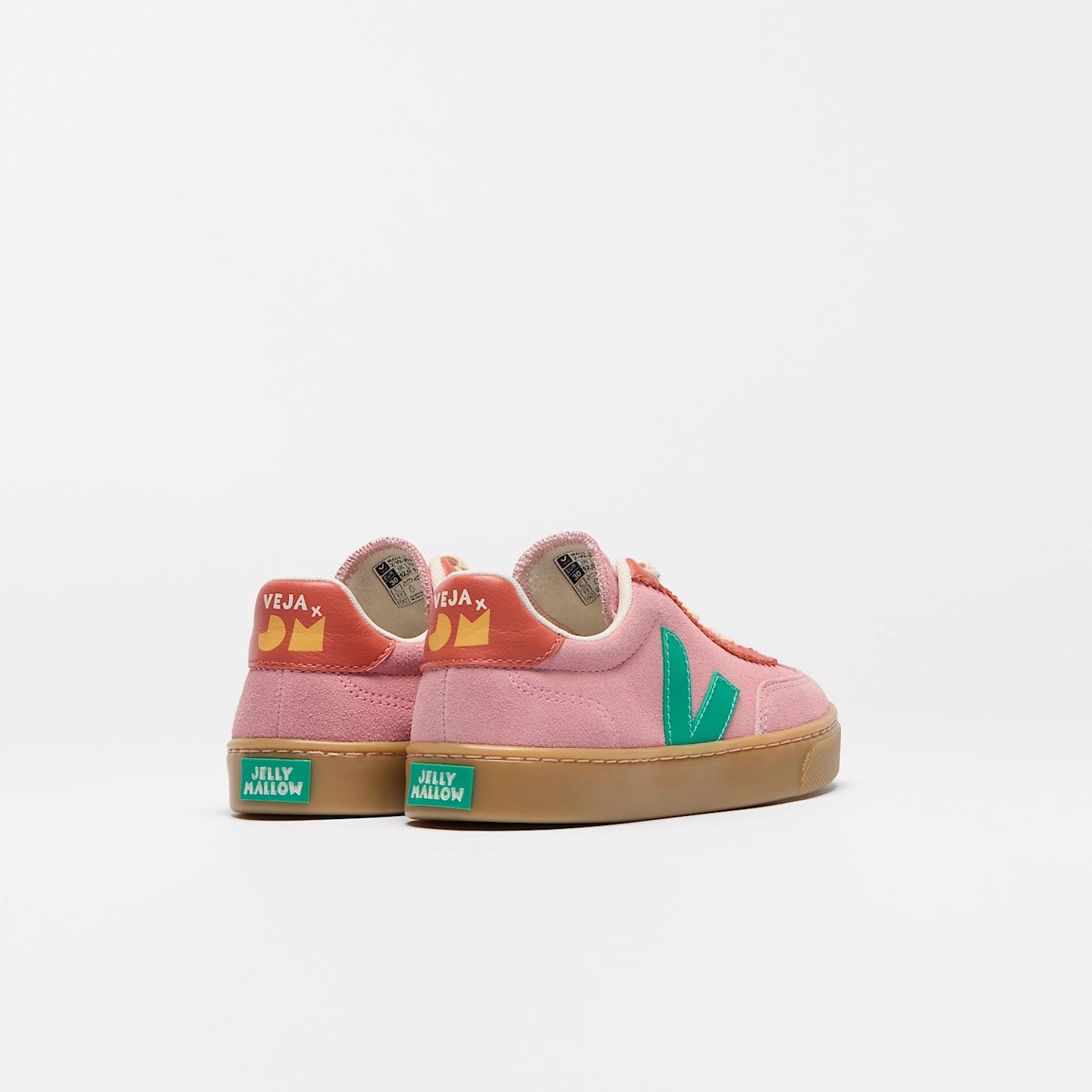 Tenis Veja Kids Volley Elastic Laces Veja X Jelly Mallow Suede Mary