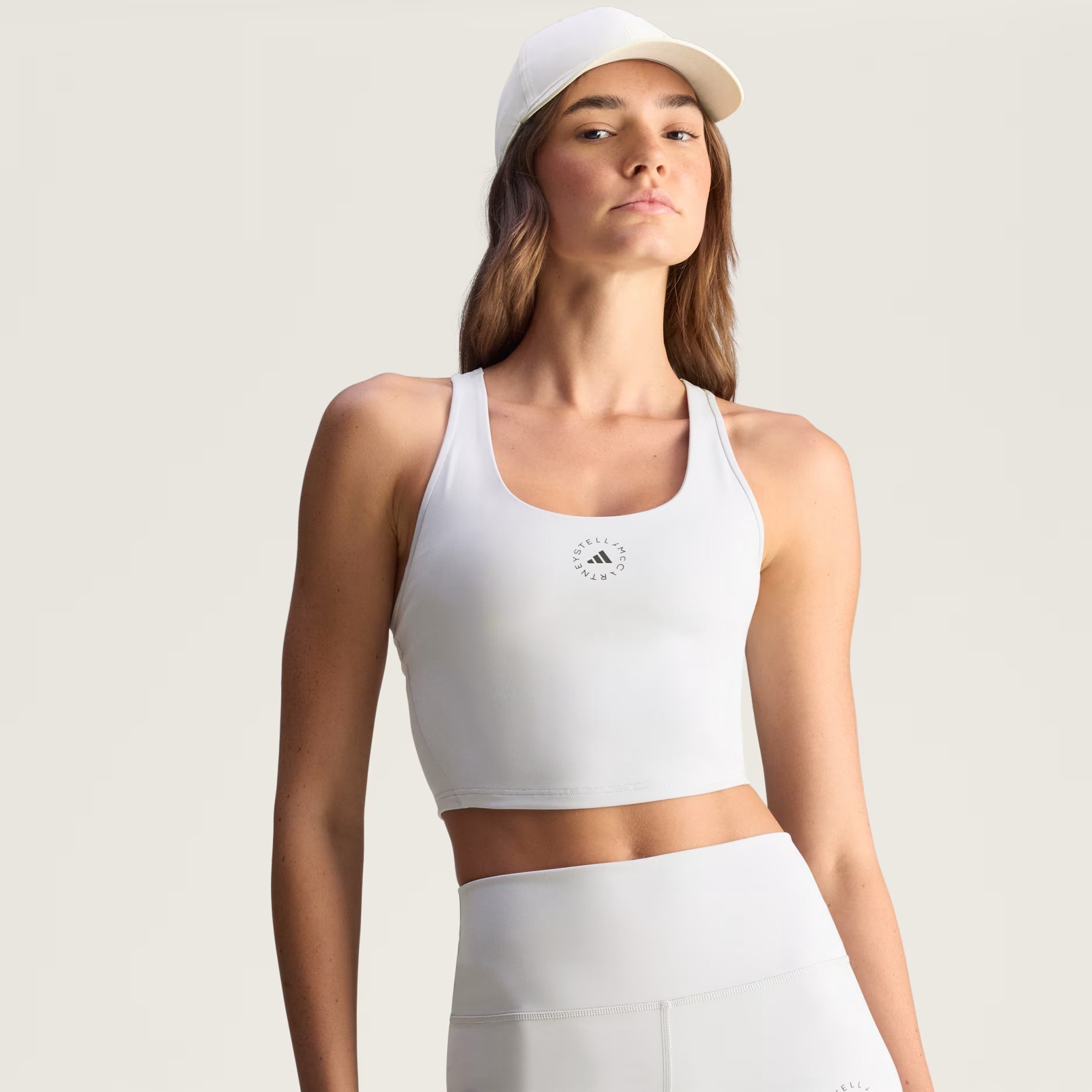 Camiseta De Yoga Adidas By Stella Mccartney
