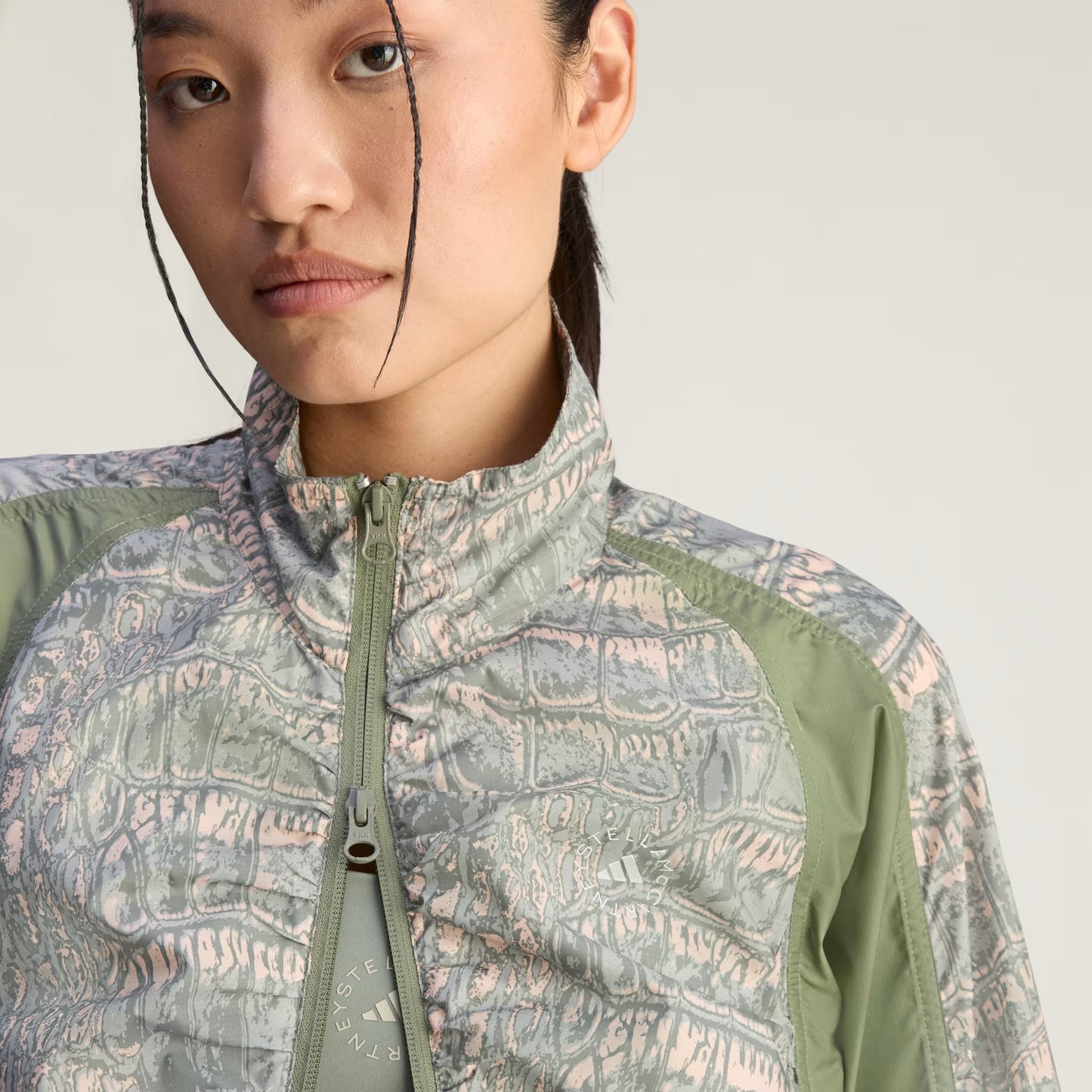 Chaqueta Deportiva Estampada De Adidas By Stella Mccartney
