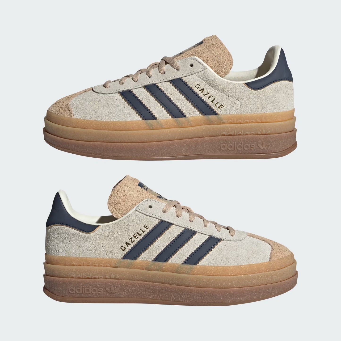 Tenis Adidas Gazelle Bold Mujer