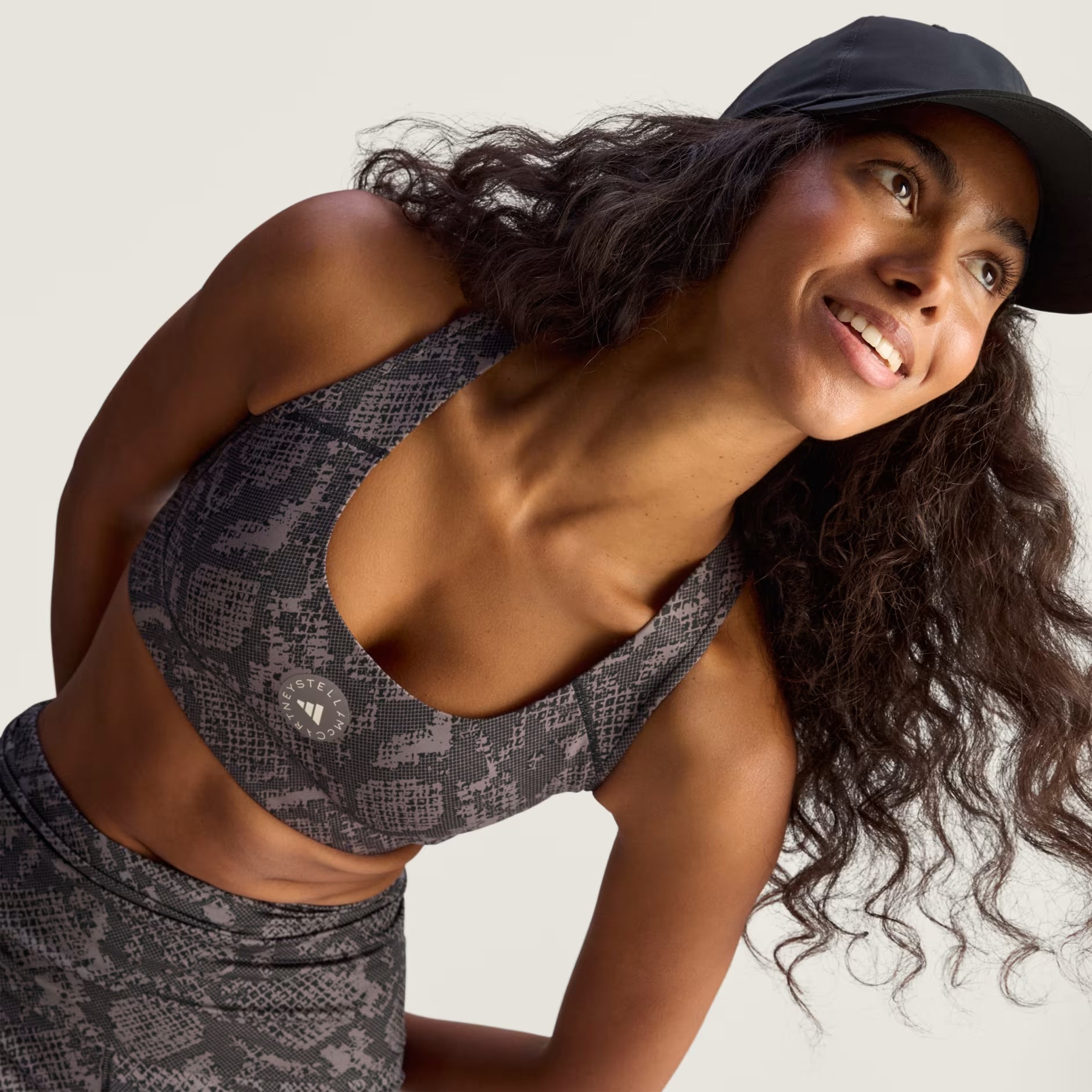 Top Adidas By Stella Mccartney Power Impact Training Mujer TOPS Malva CO