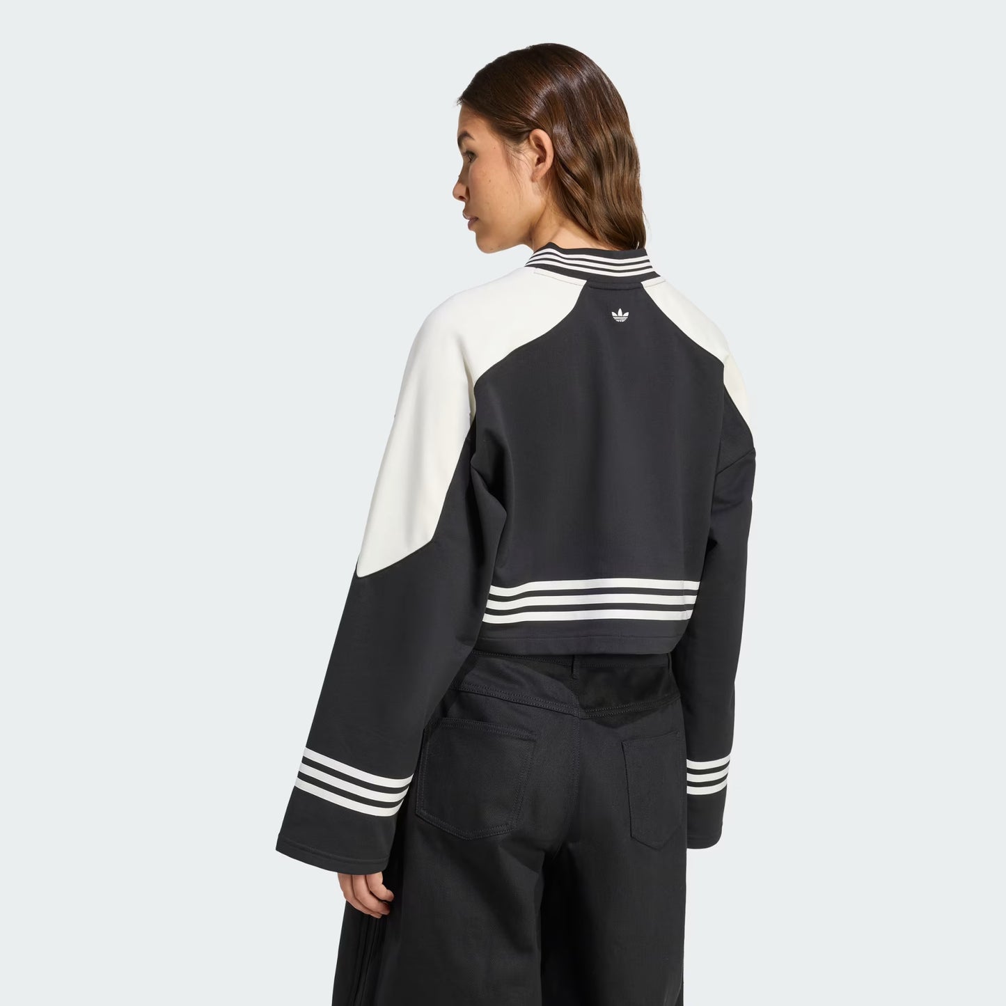 Sudadera Adidas De Cuello Redondo Mujer