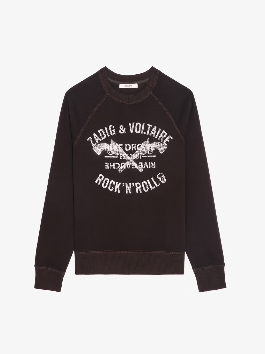 Jersey Upper Pmo Blason Rdrg Strass ZADIG ET VOLTAIRE JERSEY Malva CO