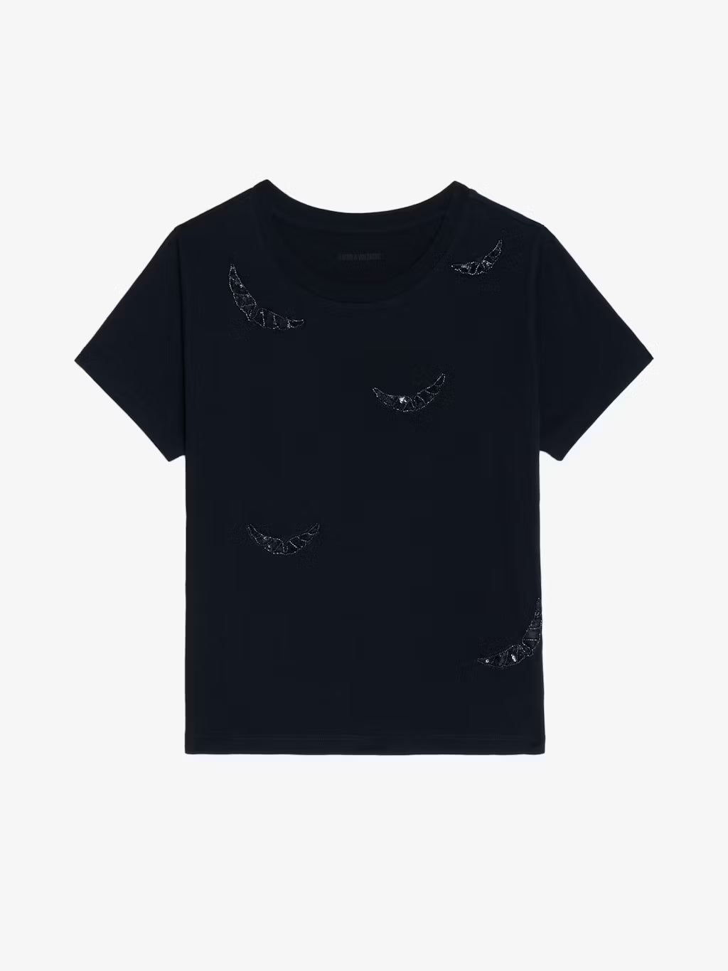 T-Shirt Alys Hc Embroidery Wings ZADIG ET VOLTAIRE T-SHIRT Malva CO