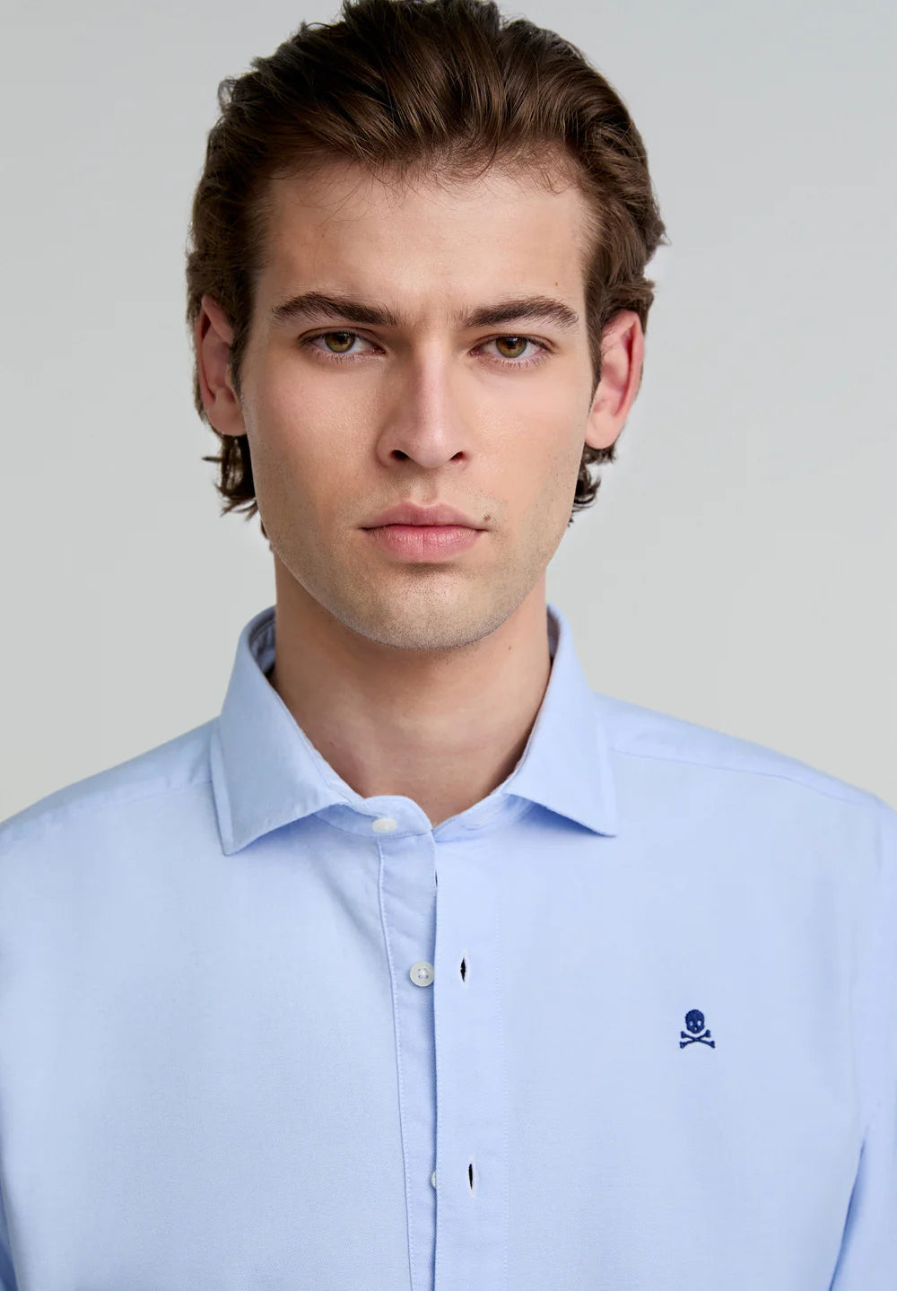 Camisa Polera Calavera SCALPERS CAMISAS Malva CO