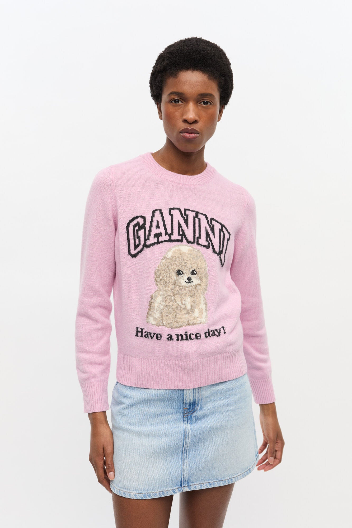 Sweater Poodle Pink