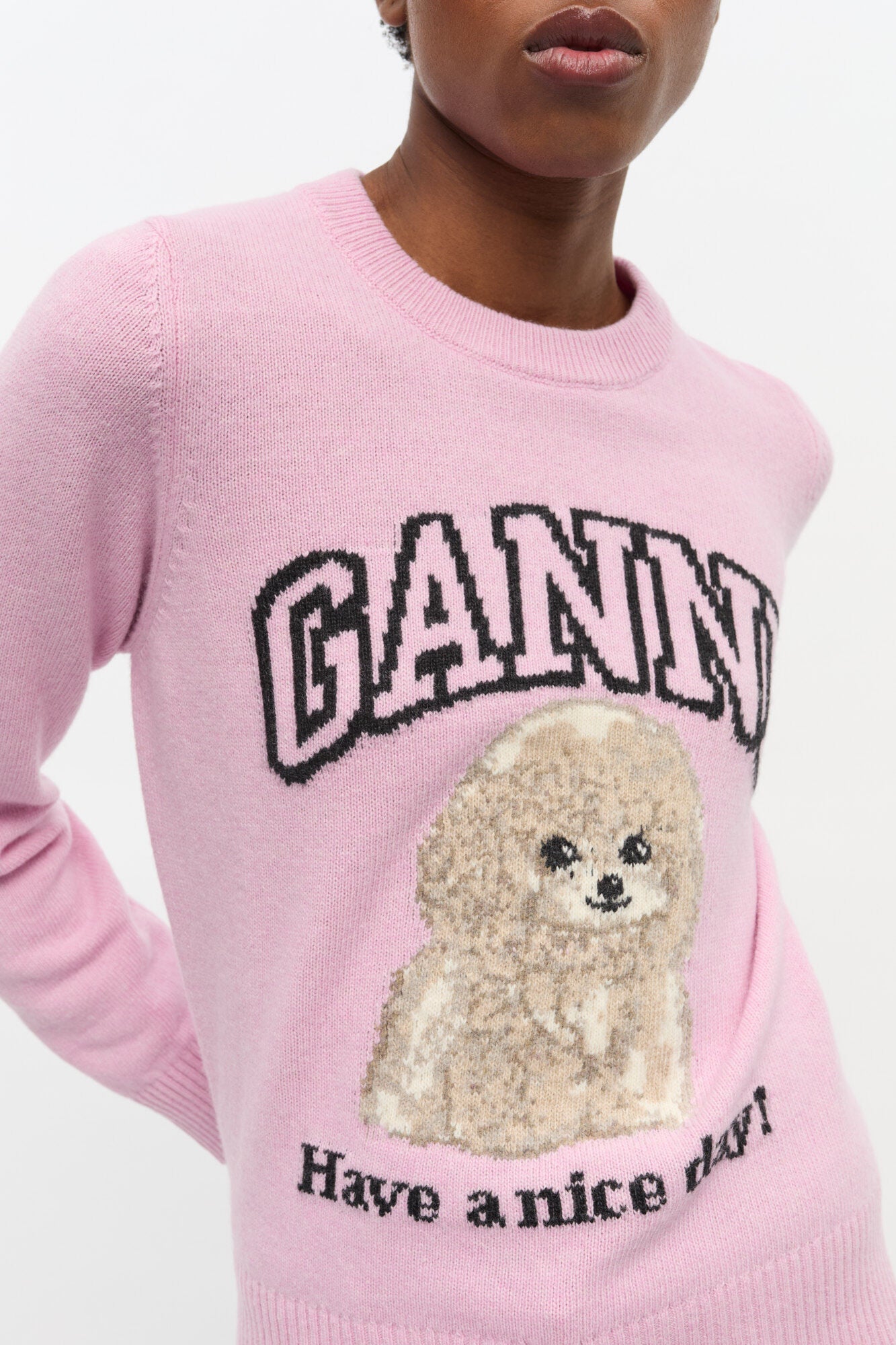 Sweater Poodle Pink