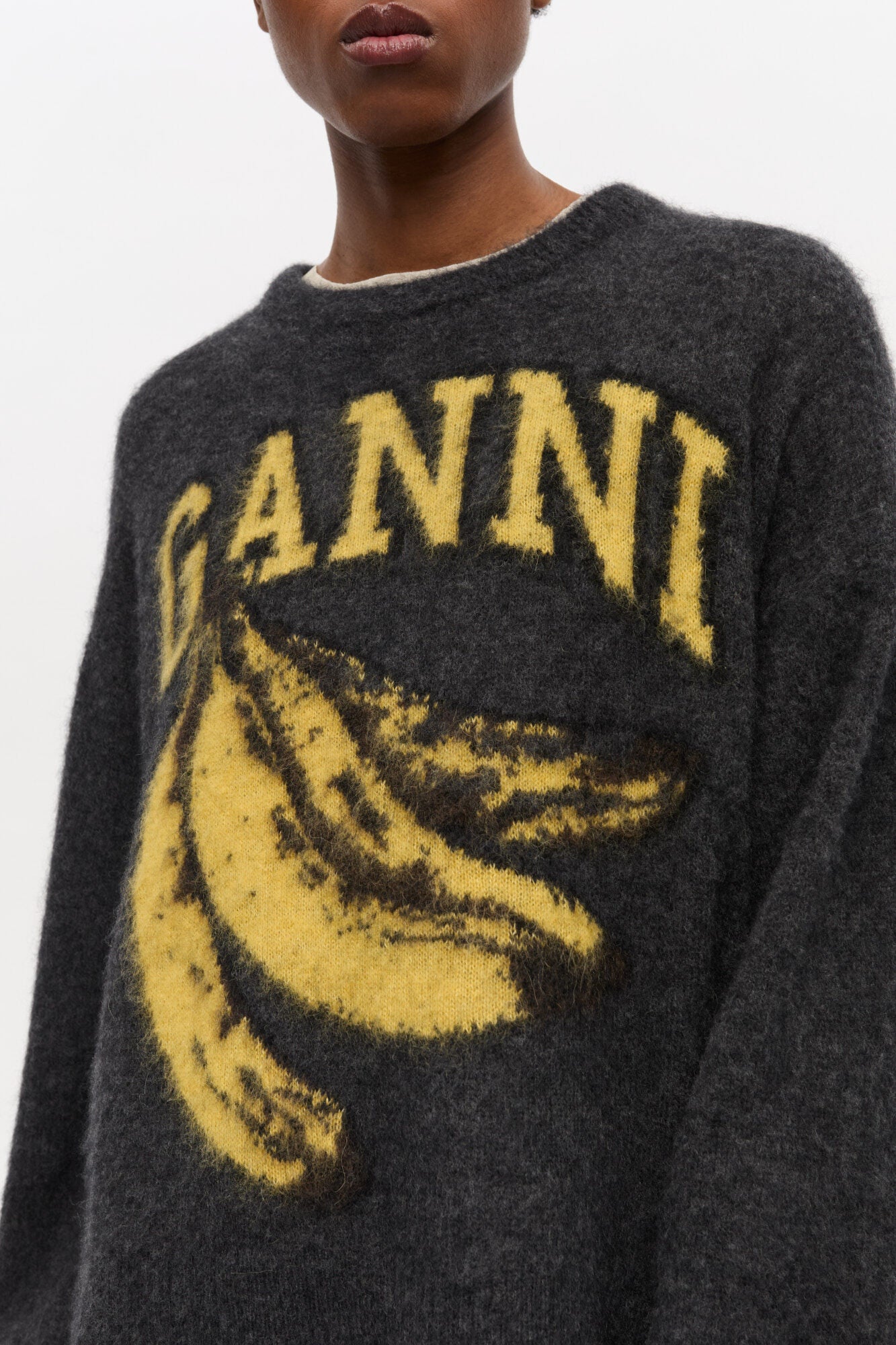 Sweater Banana Oversized O-Neck