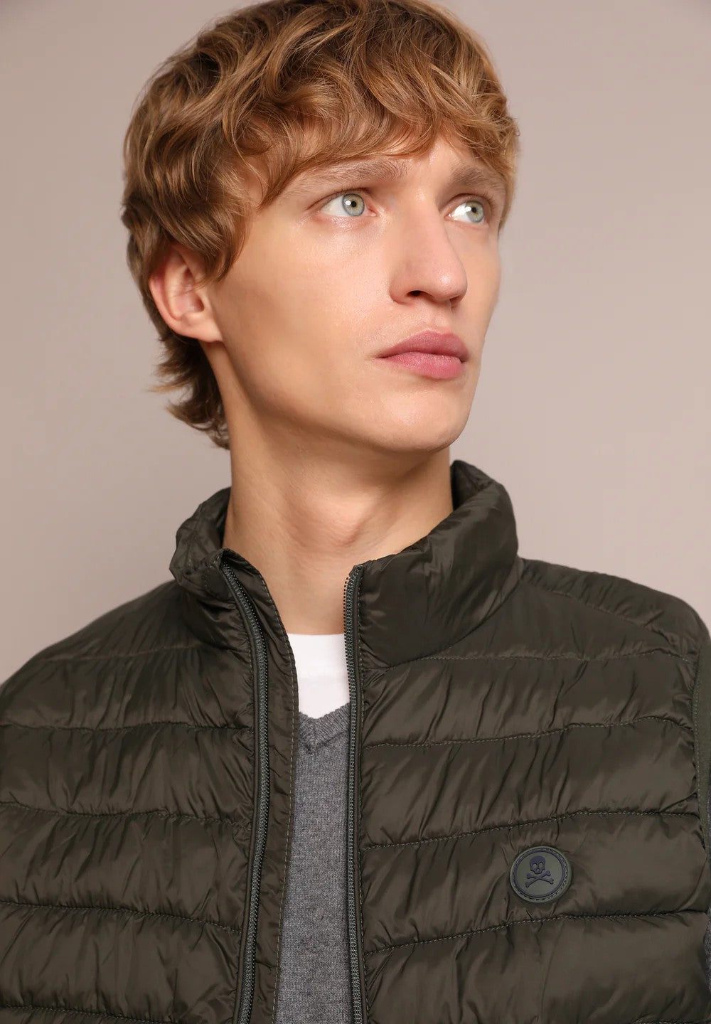 Chaleco Acolchado Calavera