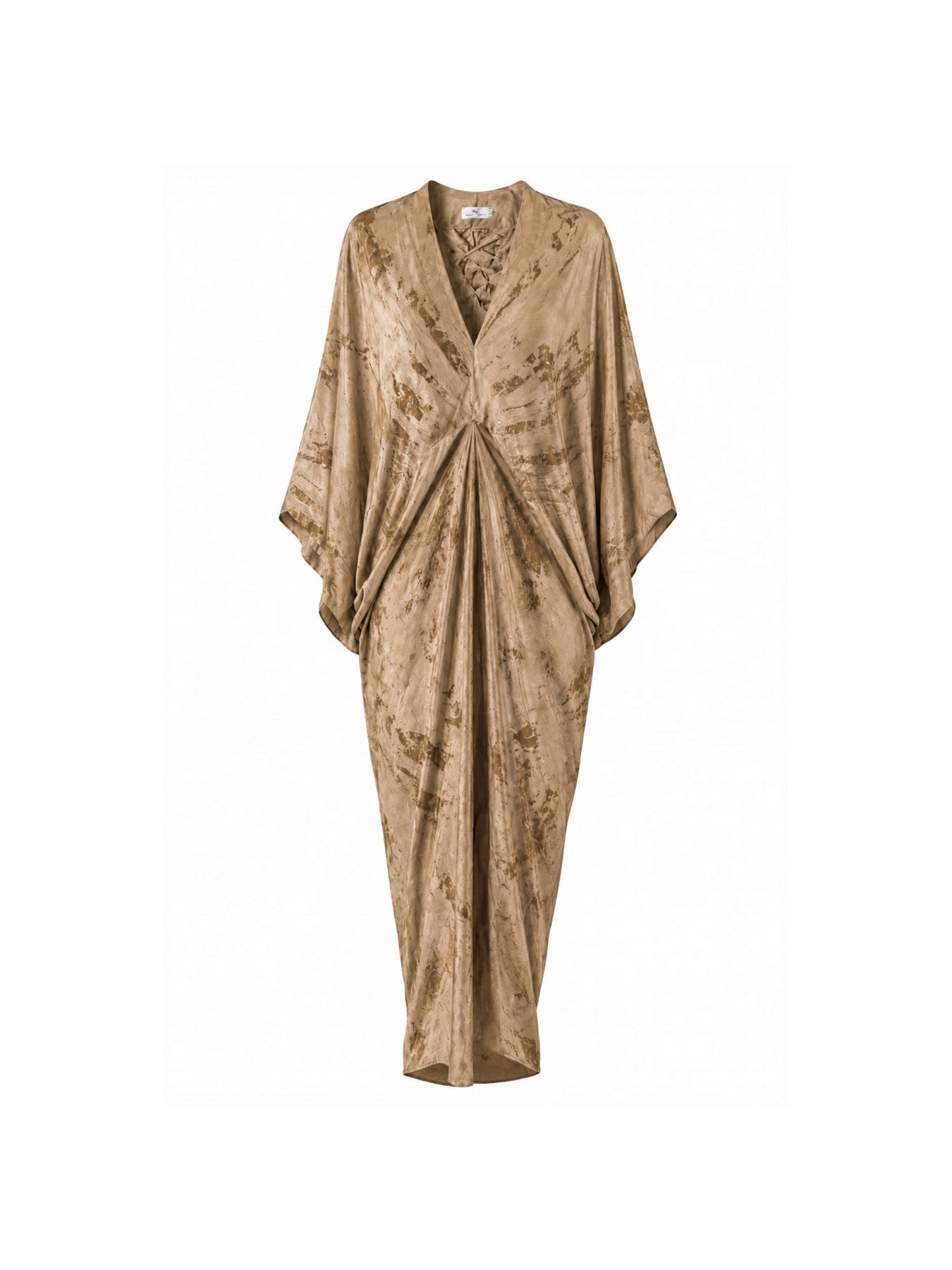 Kaftan Jardin De Barro Seda Twill