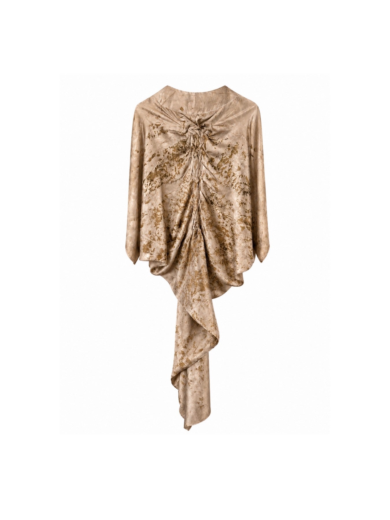 Kaftan Jardin De Barro Seda Twill