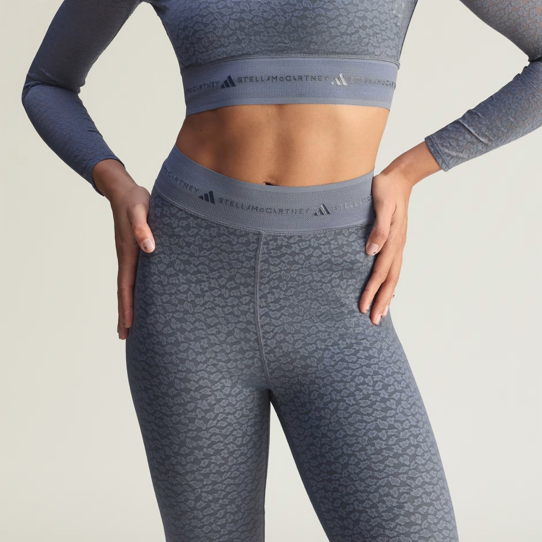 Leggings De Encaje Adidas By Stella Mccartney