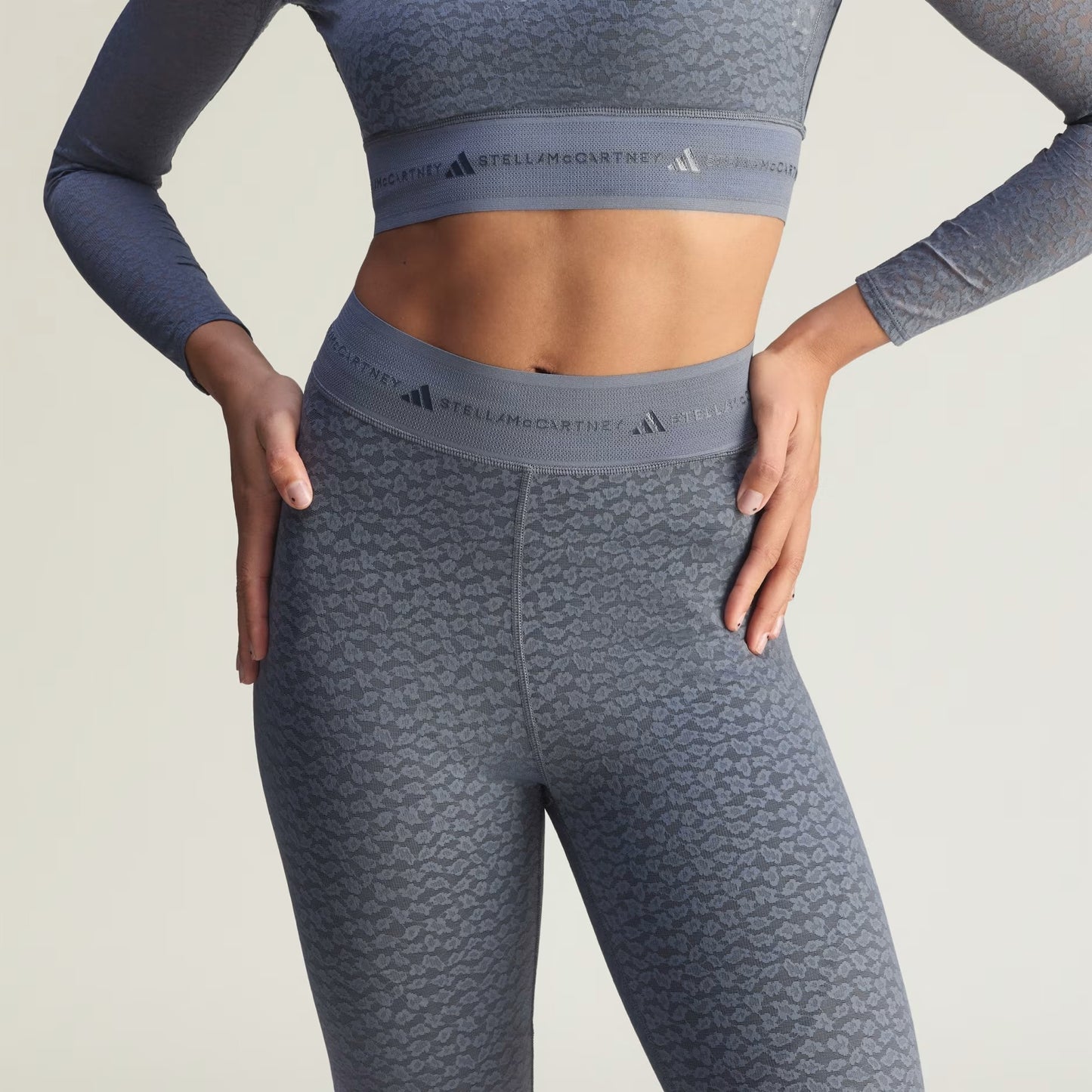 Leggings De Encaje Adidas By Stella Mccartney